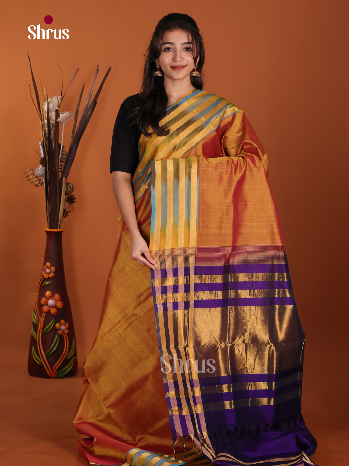 DKS24040 - Silk Cotton Saree