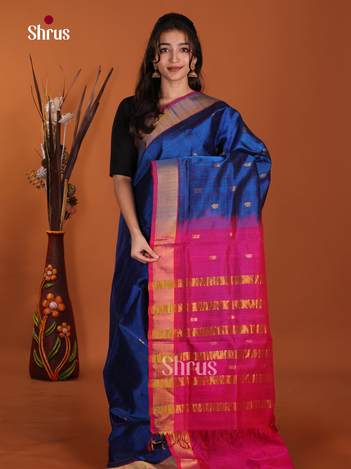 DKS24051 - Silk Cotton Saree