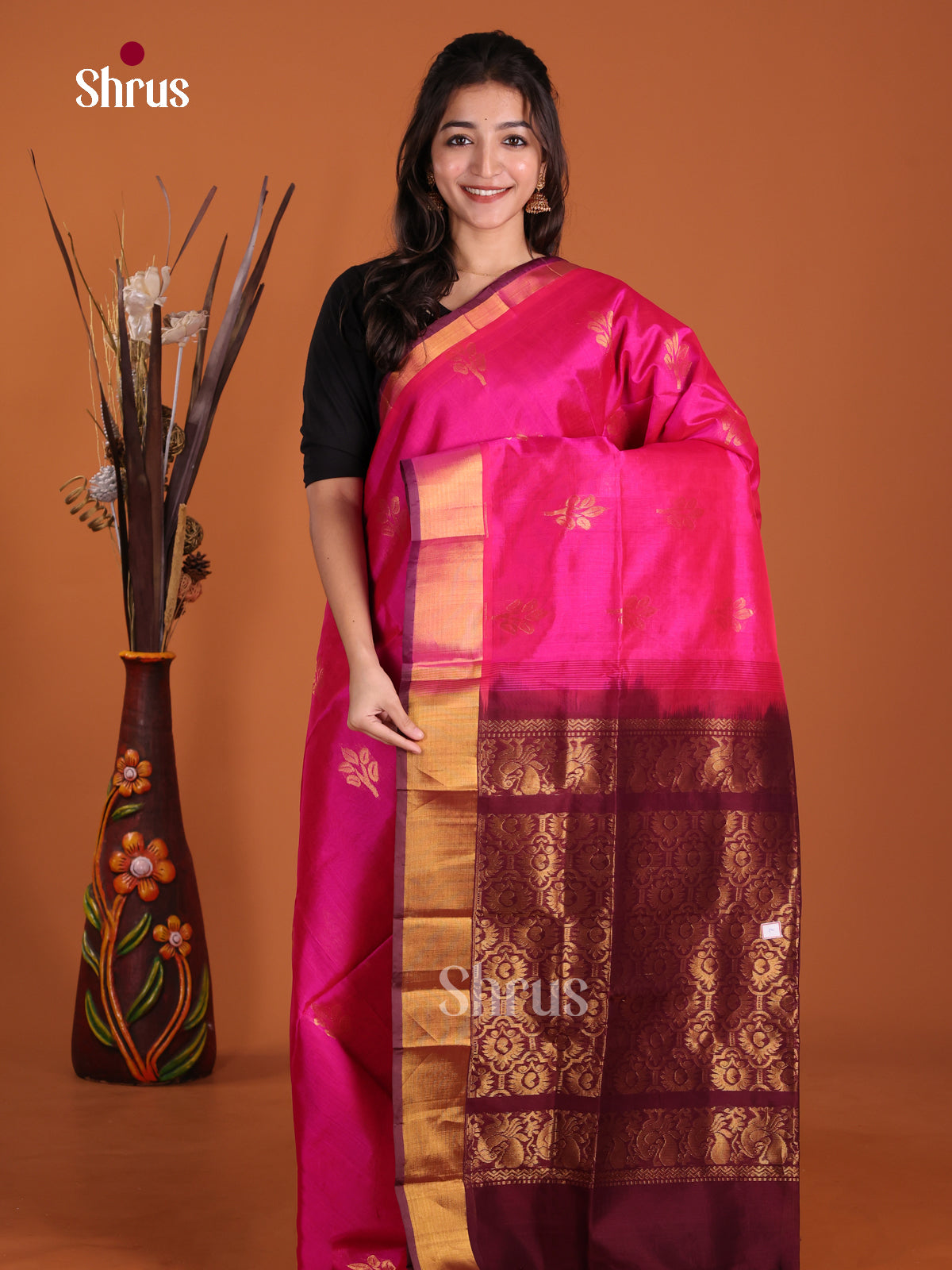 DKS24057 - Silk Cotton Saree