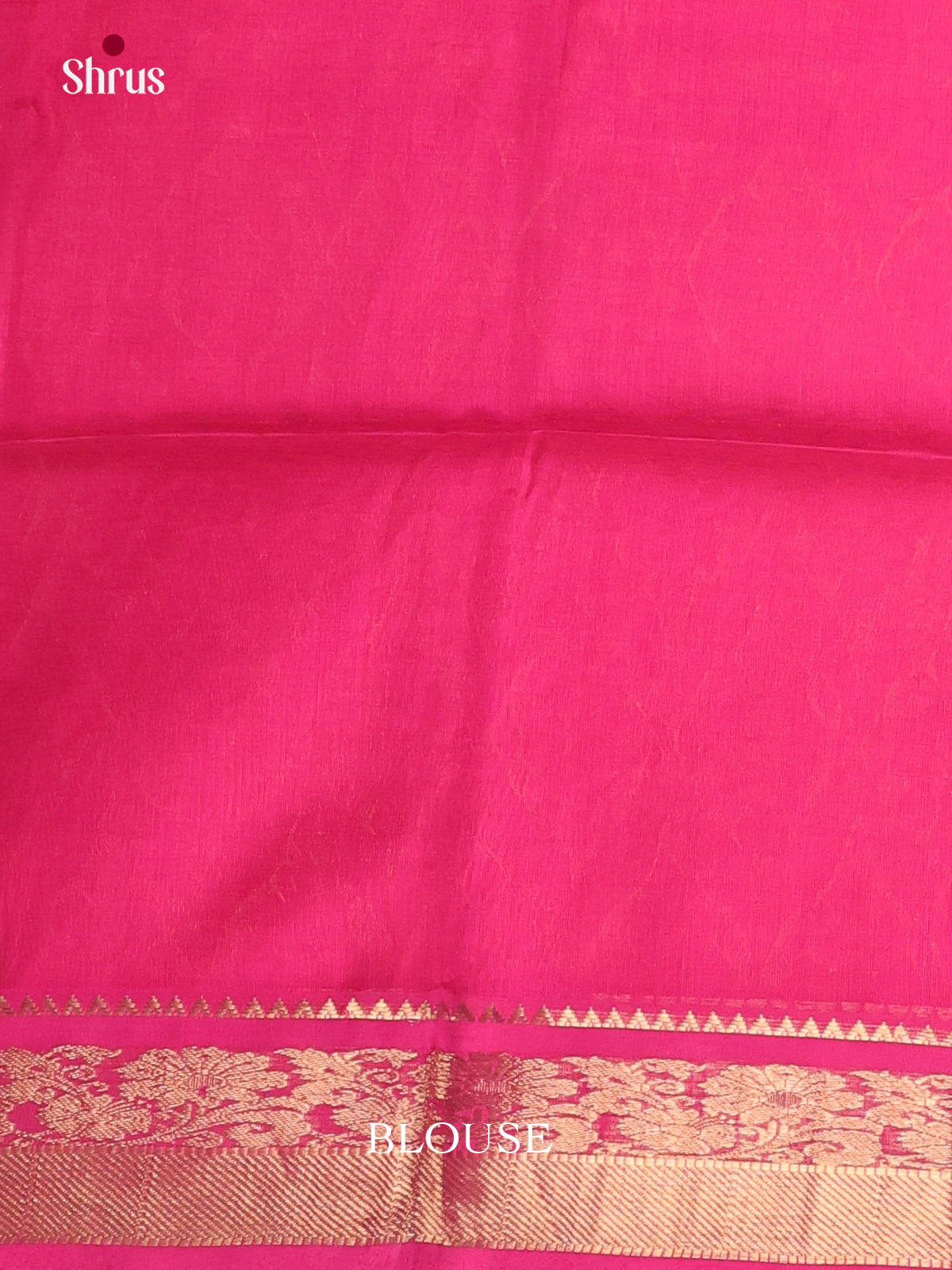 Glorious Yellow  & Pink  Silk Cotton Saree with zari buttas &  floral brocade pallu - Shop on Shrus.com