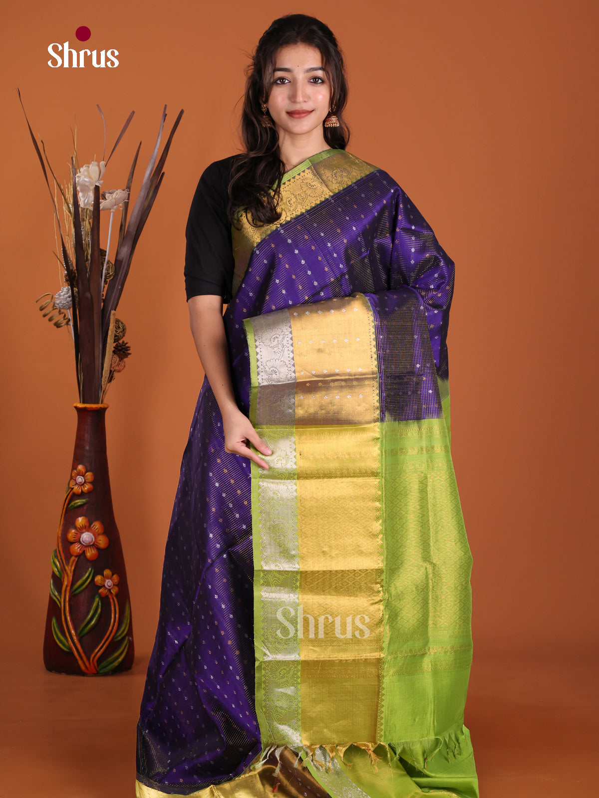 DKS24074 - Silk Cotton Saree