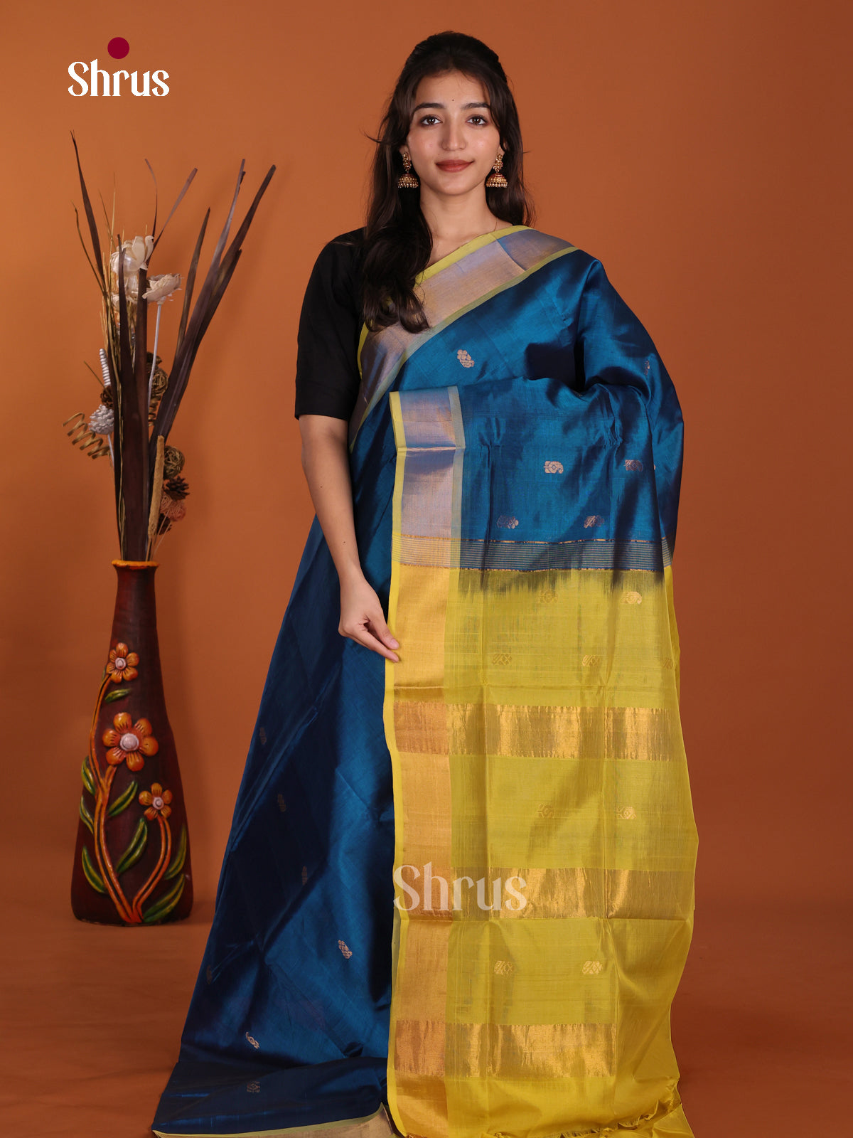 DKS24130 - Silk Cotton Saree