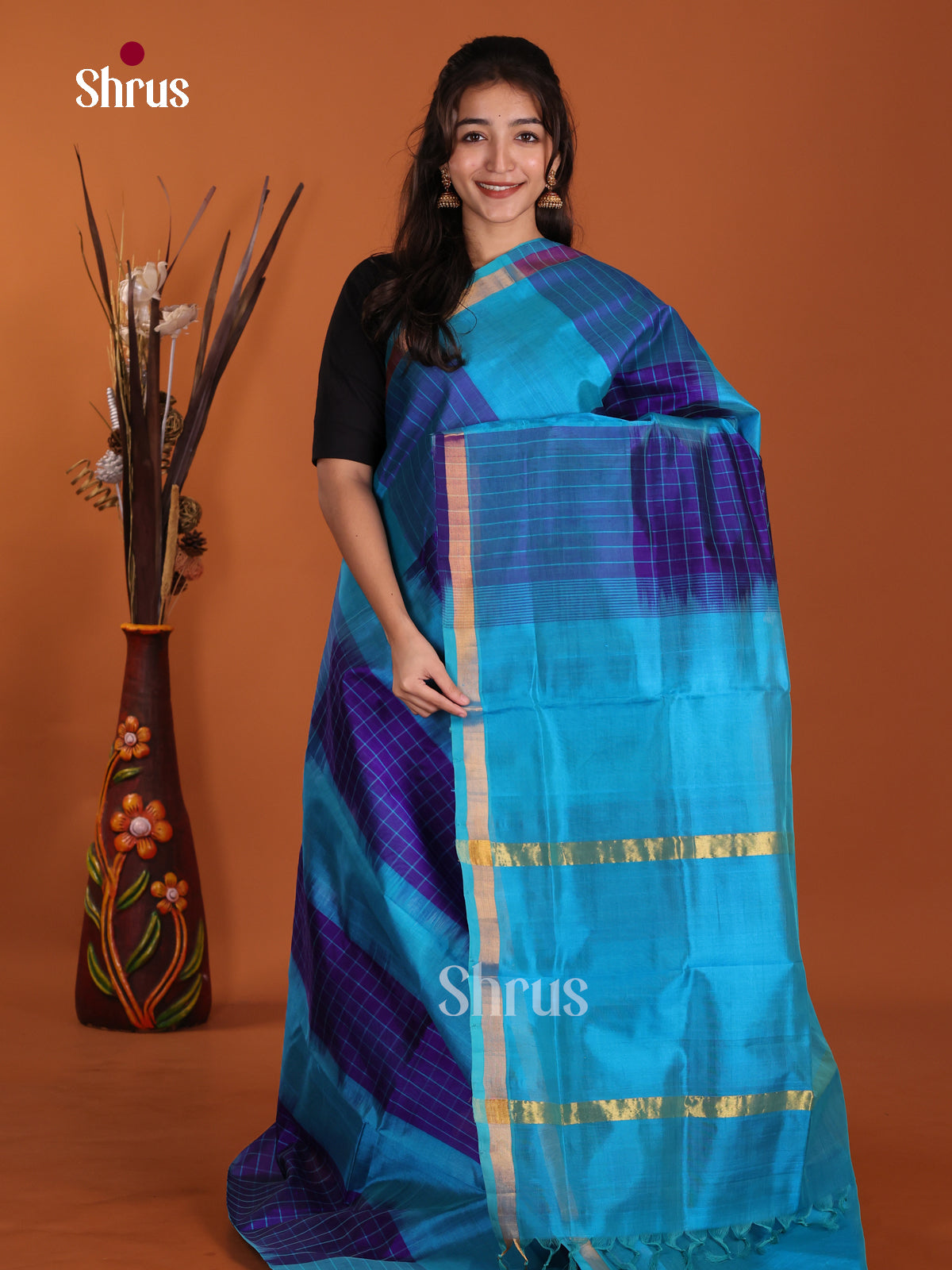 DKS24135 - Silk Cotton Saree