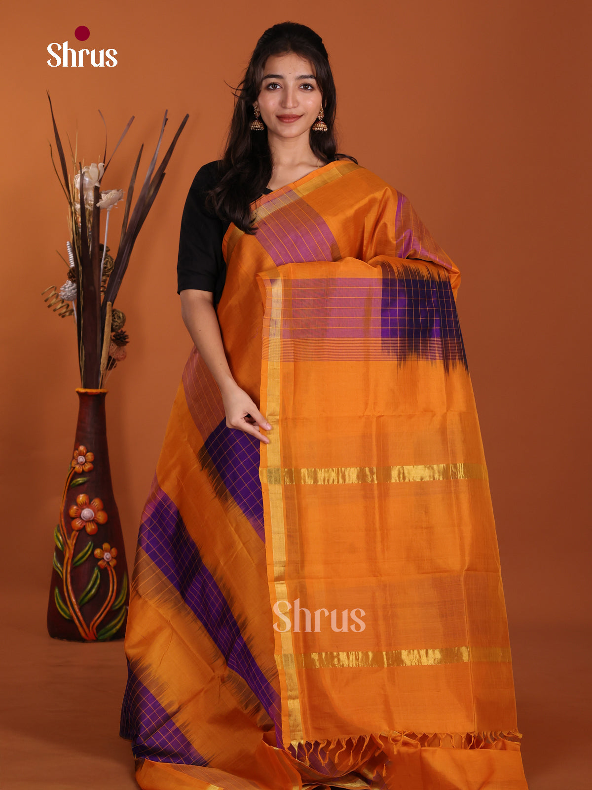 DKS24136 - Silk Cotton Saree