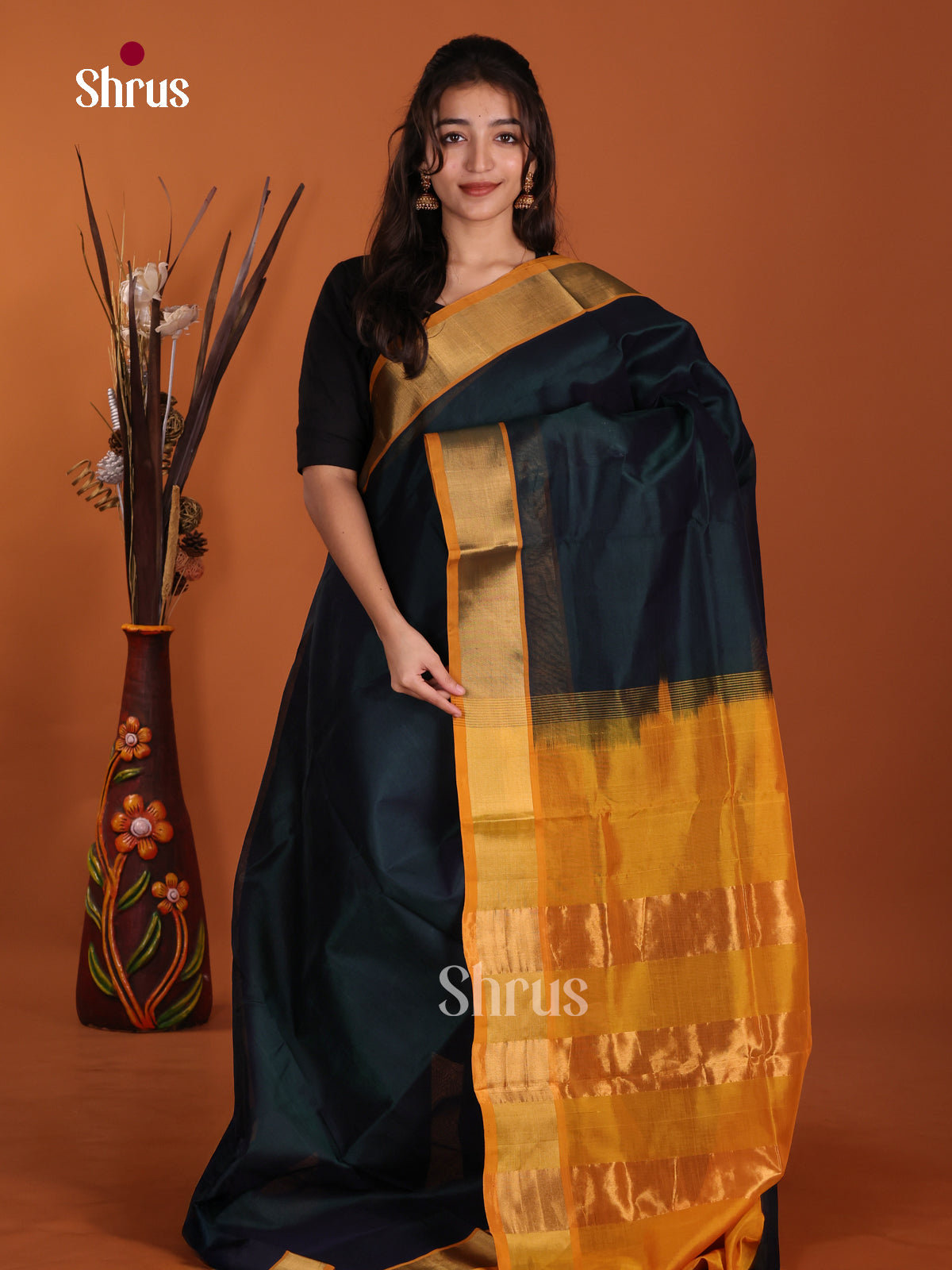 DKS24144 - Silk Cotton Saree