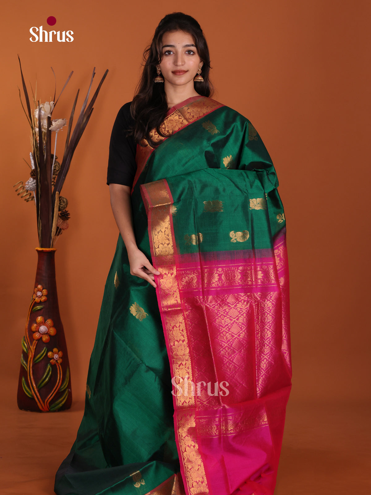 DKS24151 - Silk Cotton Saree