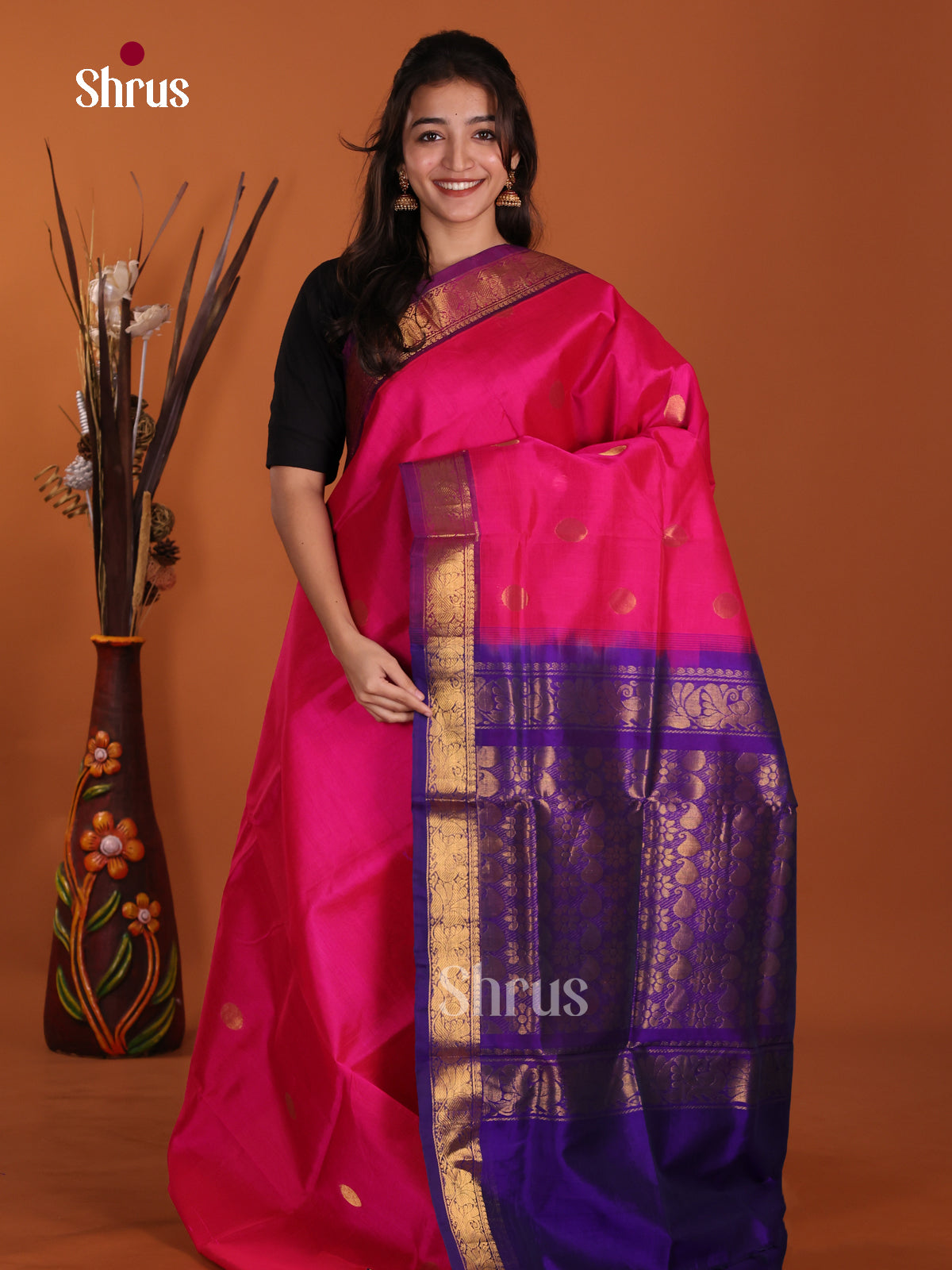 DKS24152 - Silk Cotton Saree