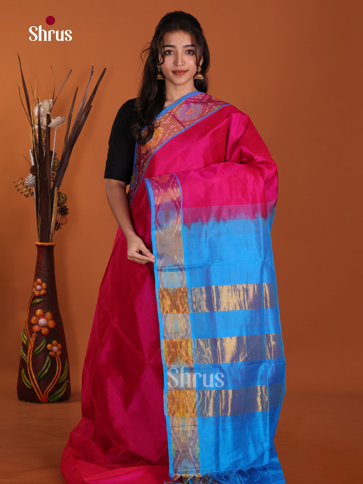 DKS24171 - Silk Cotton Saree