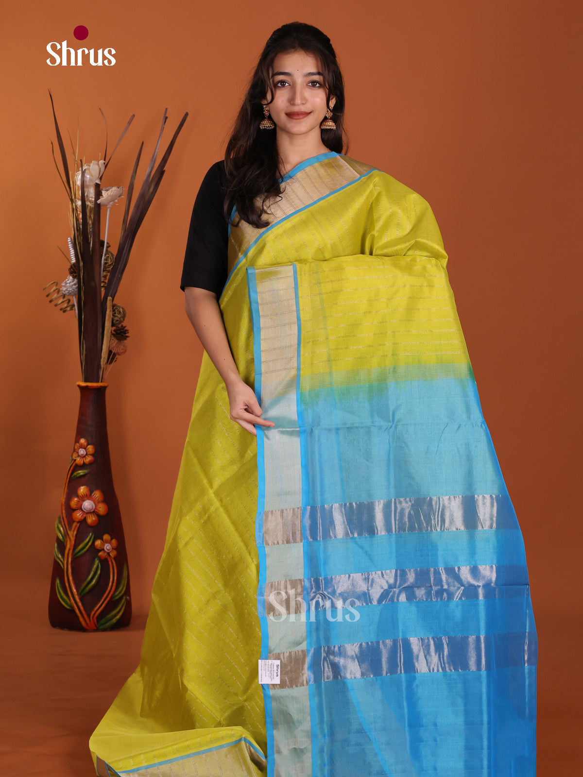 DKS24178 - Silk Cotton Saree