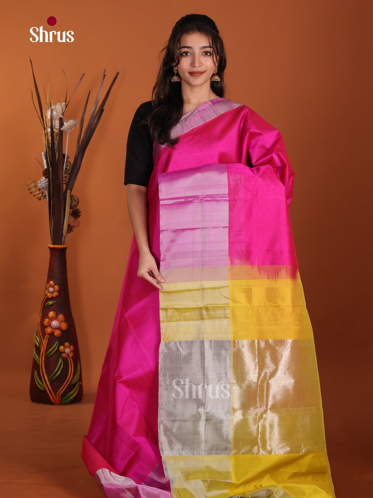DKS24200 - Silk Cotton Saree