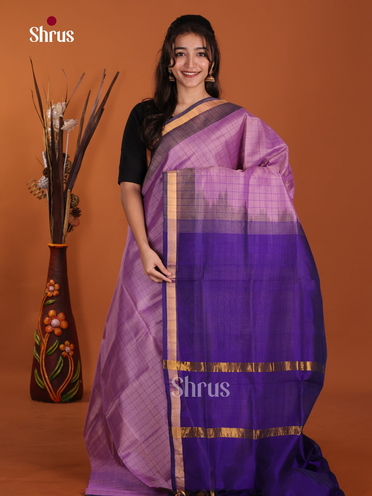 DKS24226 - Silk Cotton Saree