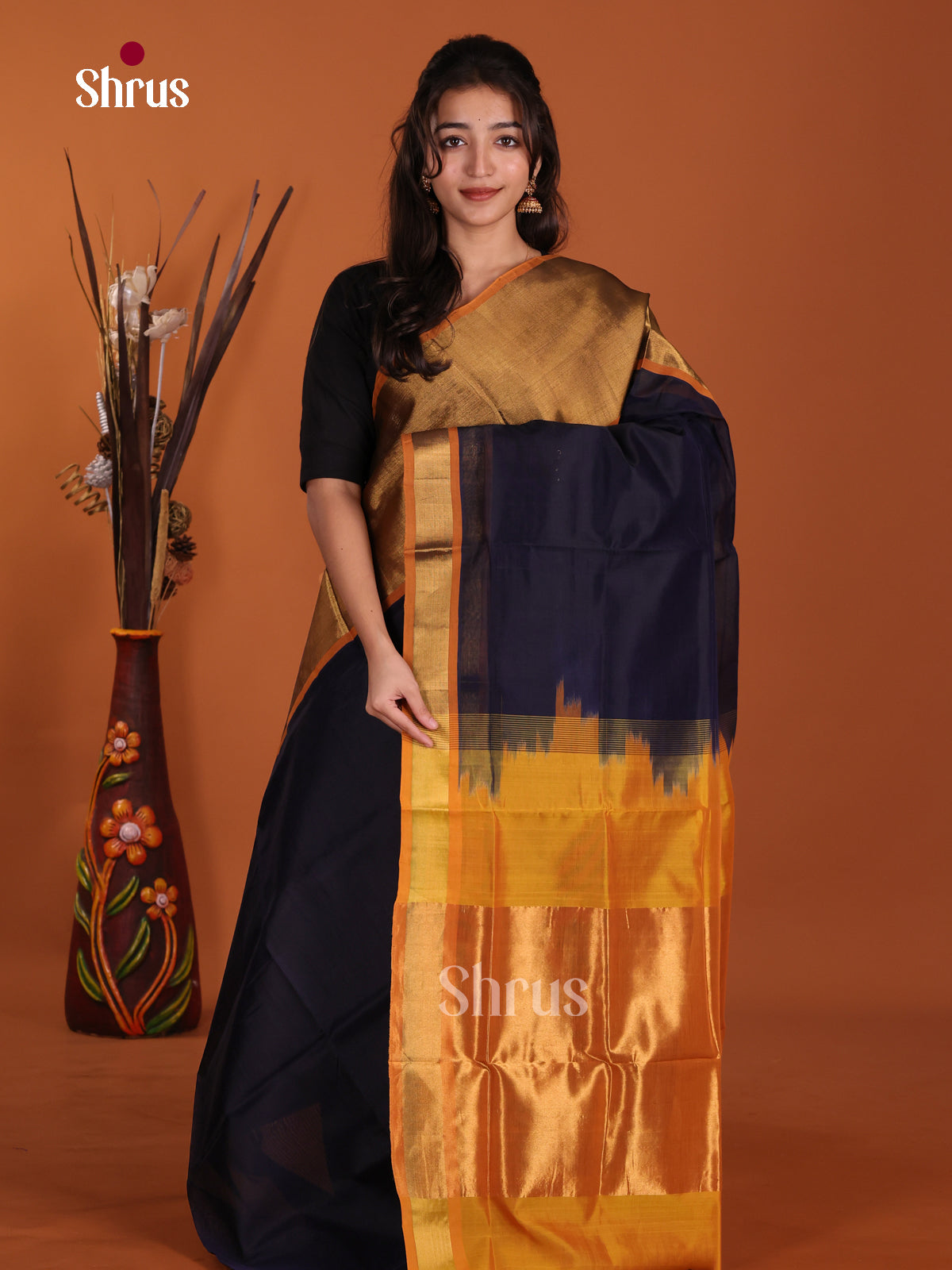 DKS24252 - Silk Cotton Saree