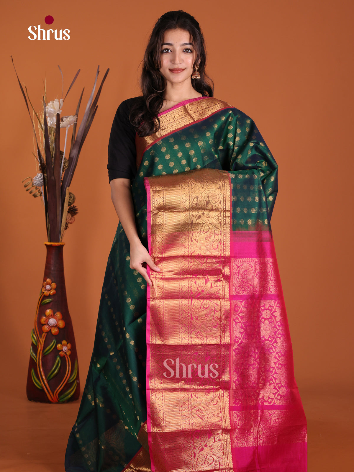 DKS24261 - Silk Cotton Saree