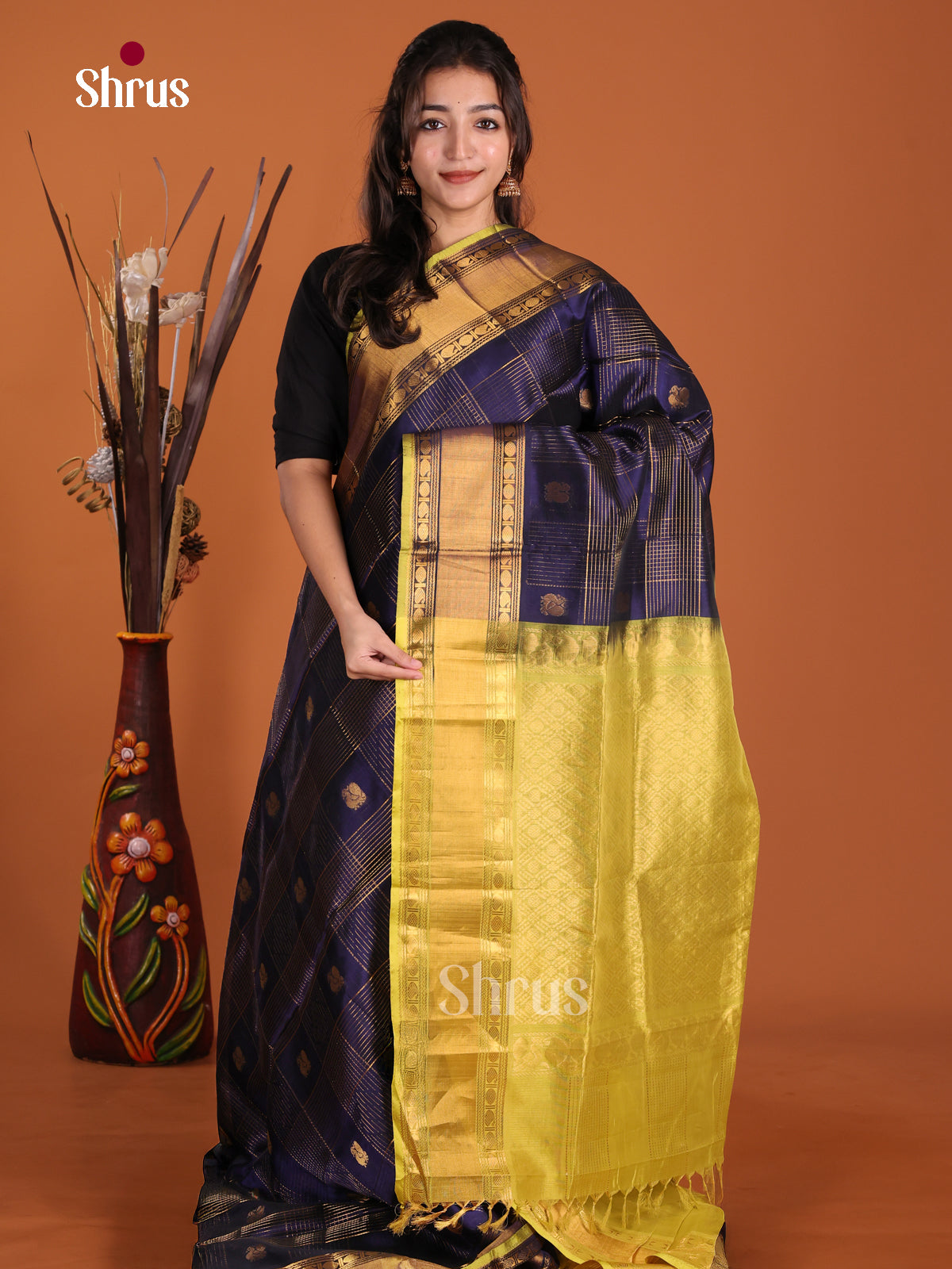 DKS24265 - Silk Cotton Saree