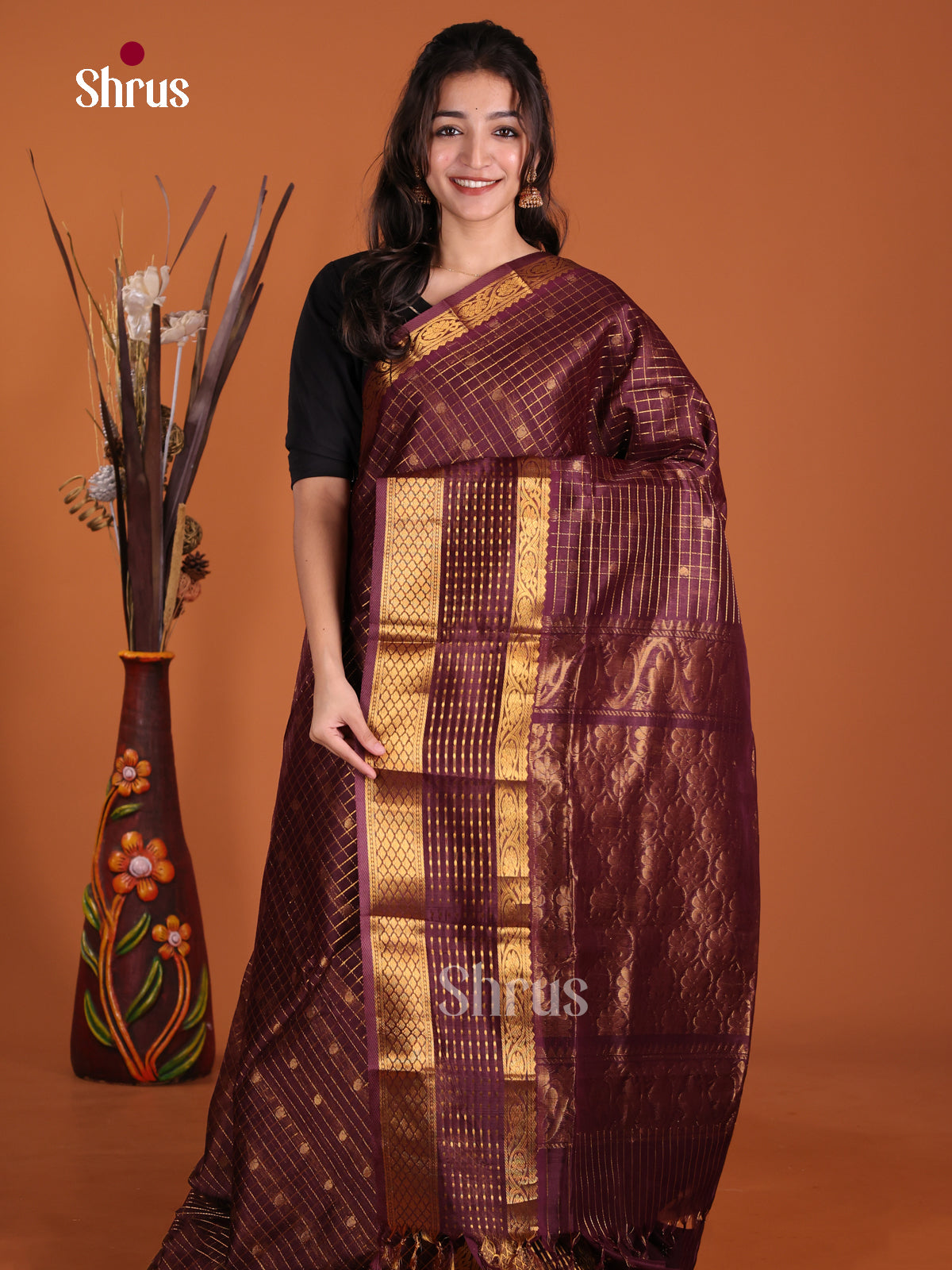 DKS24274 - Silk Cotton Saree