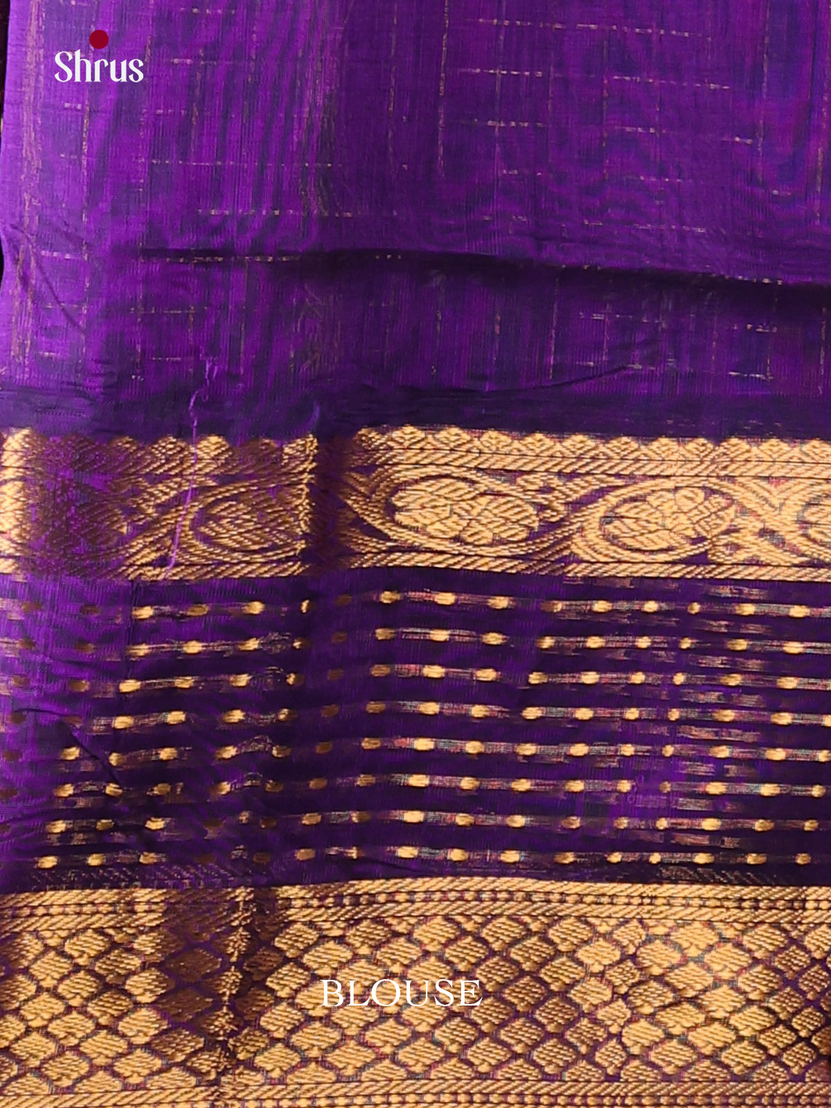 DKS24279 - Silk Cotton Saree - Shop on Shrus.com