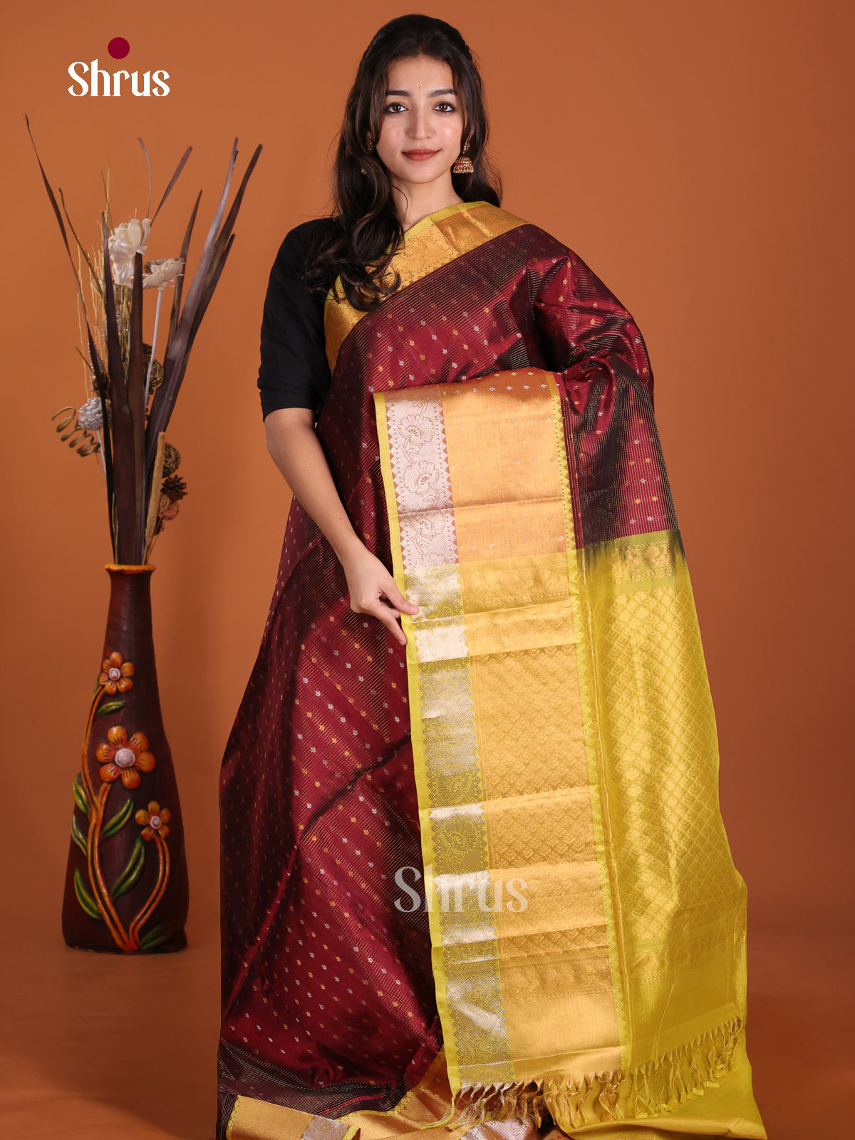 DKS24284 - Silk Cotton Saree