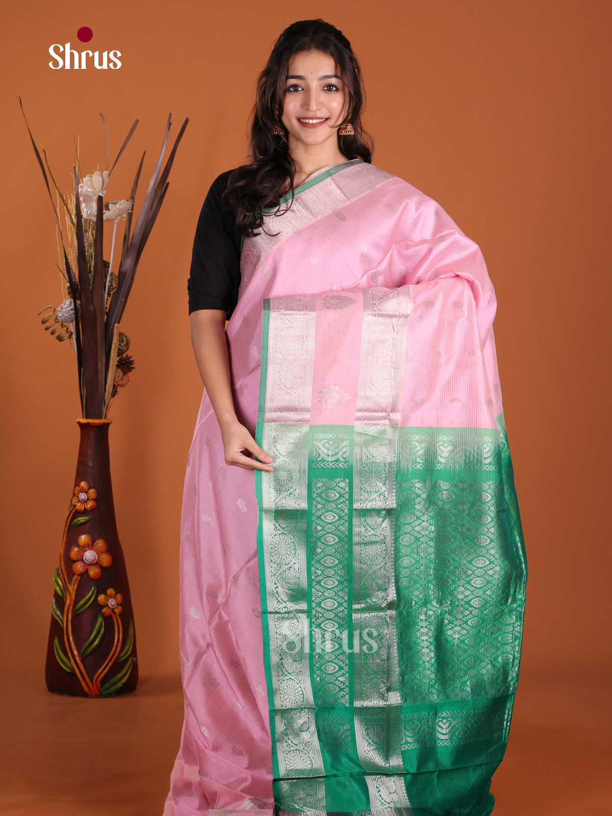 DKS24296 - Silk Cotton Saree