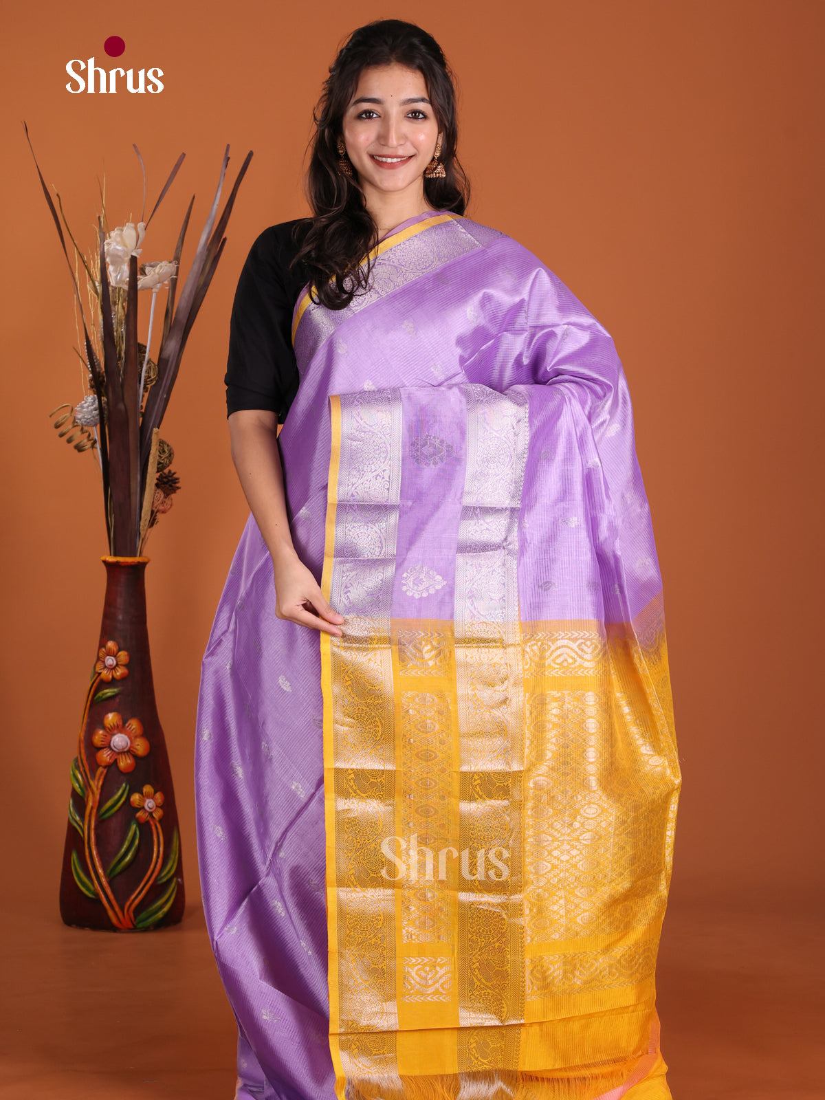 DKS24318 - Silk Cotton Saree