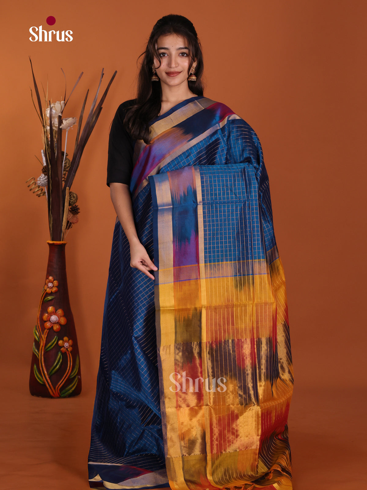 DKS24439 - Silk Cotton Saree