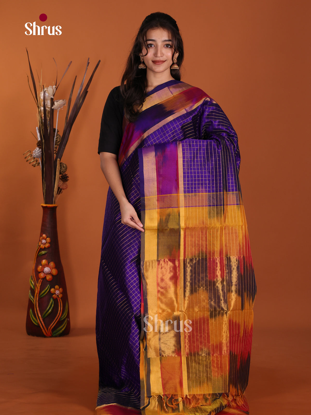 DKS24441 - Silk Cotton Saree