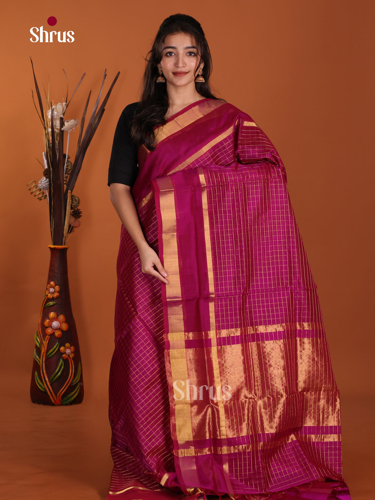 DKS24443 - Silk Cotton Saree