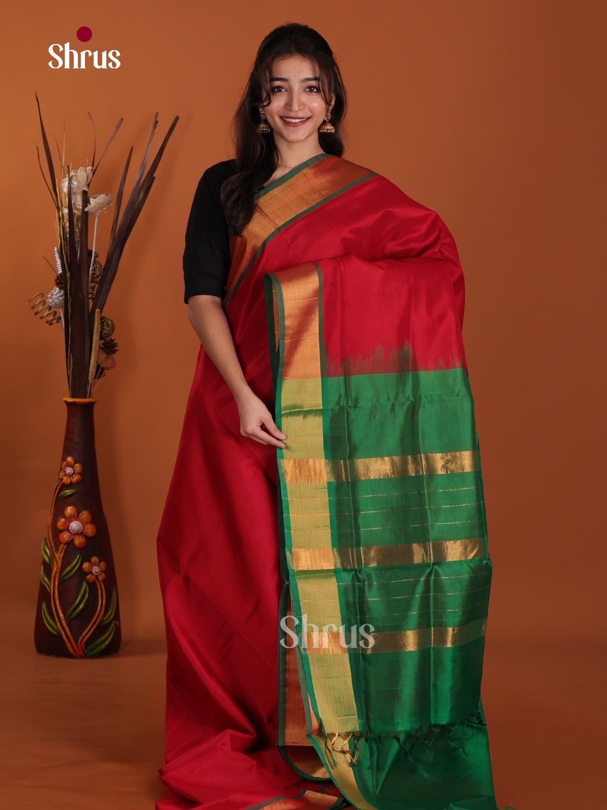 DKS24461 - Silk Cotton Saree