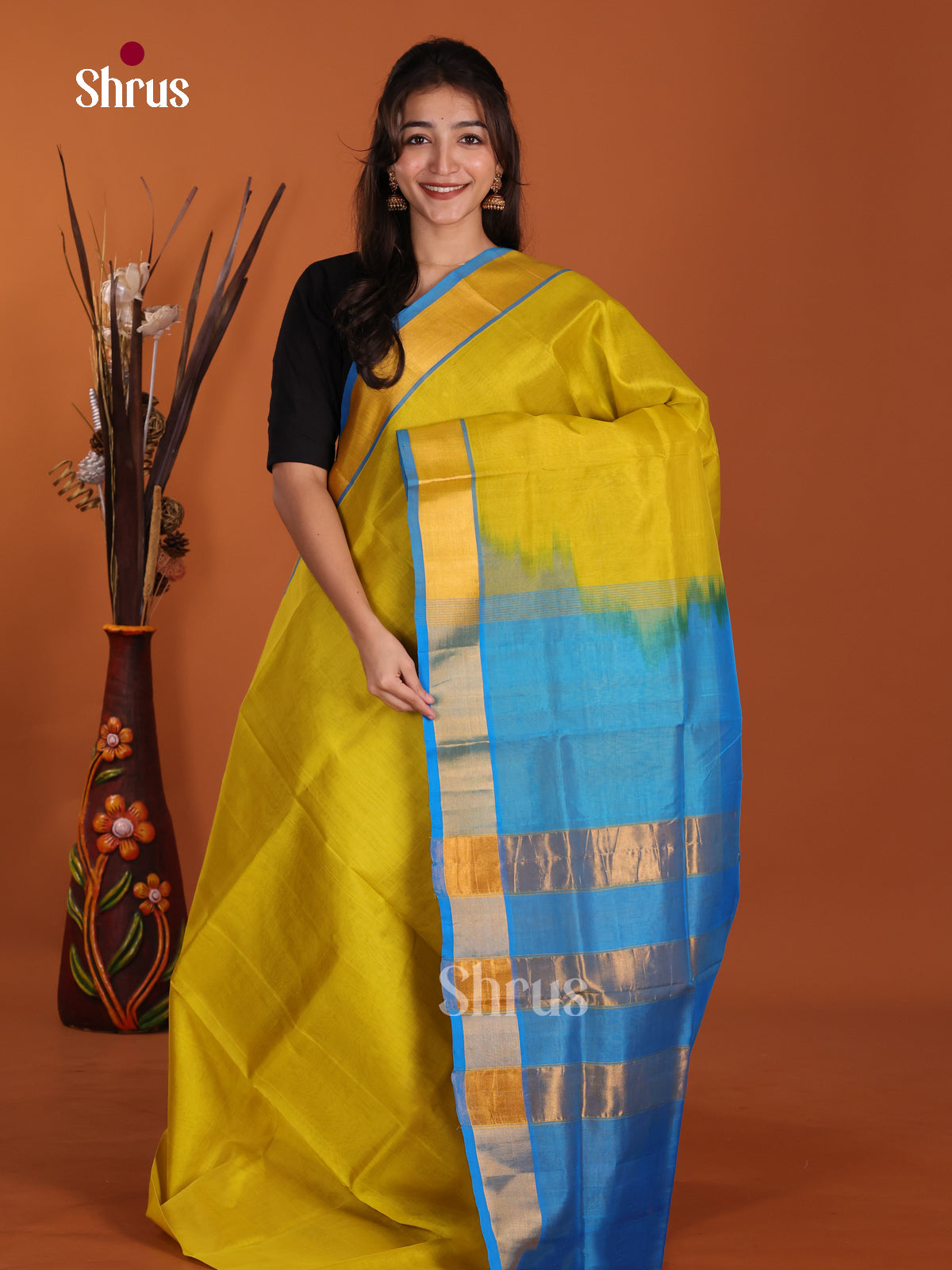 DKS24462 - Silk Cotton Saree