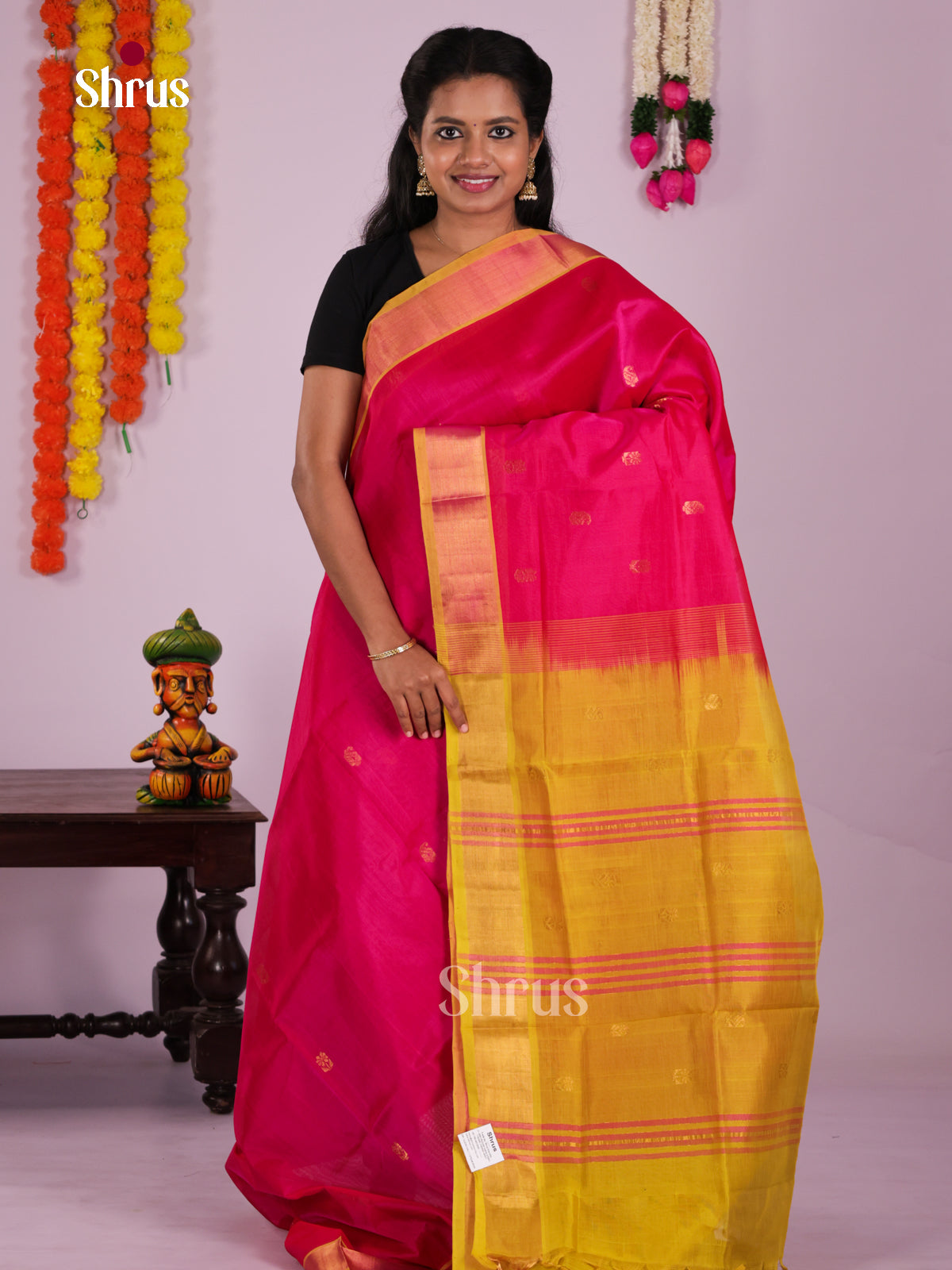 DKS24489 - Silk Cotton Saree