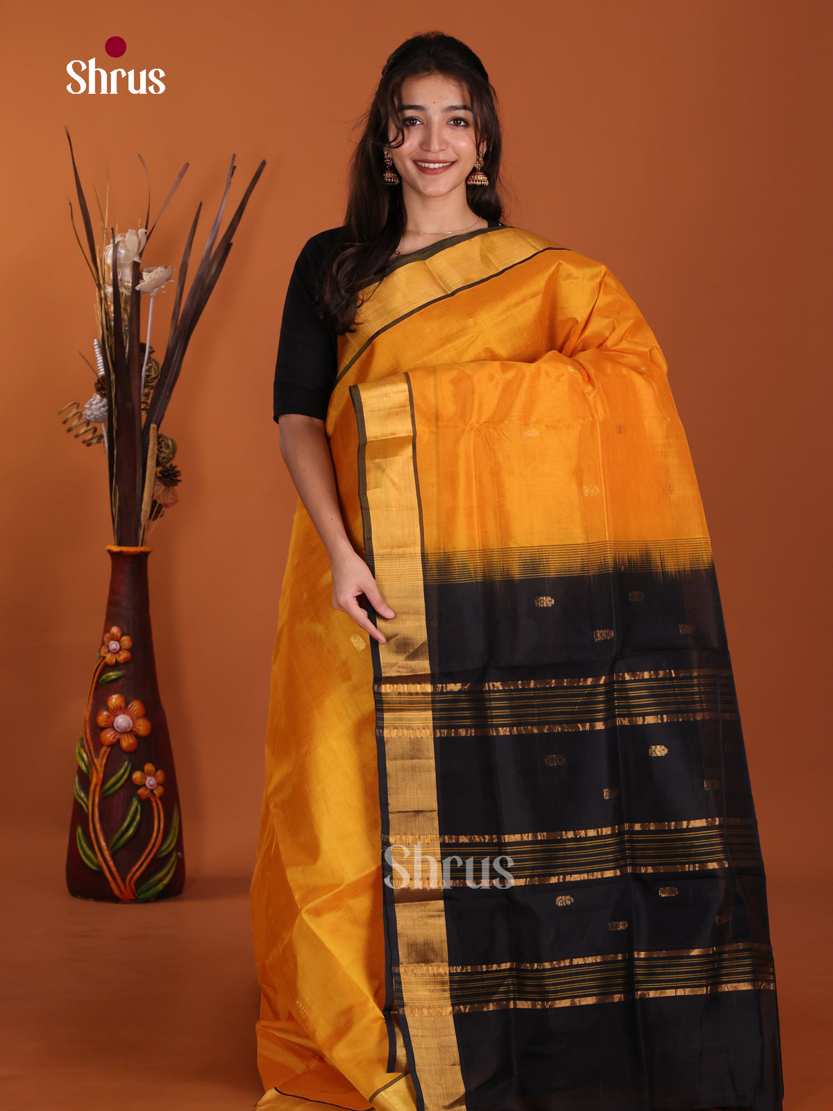 DKS24491 - Silk Cotton Saree