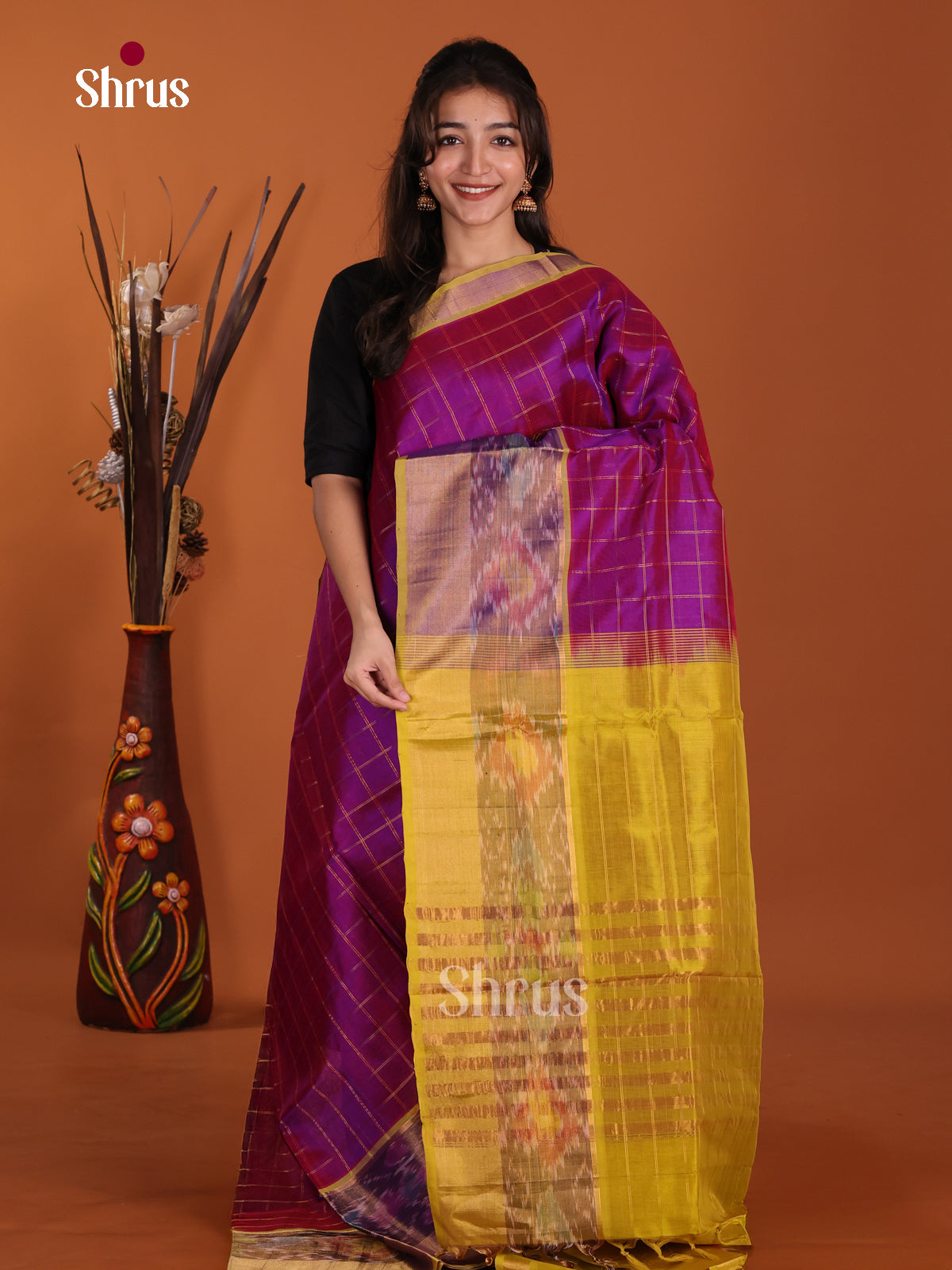 DKS24497 - Silk Cotton Saree