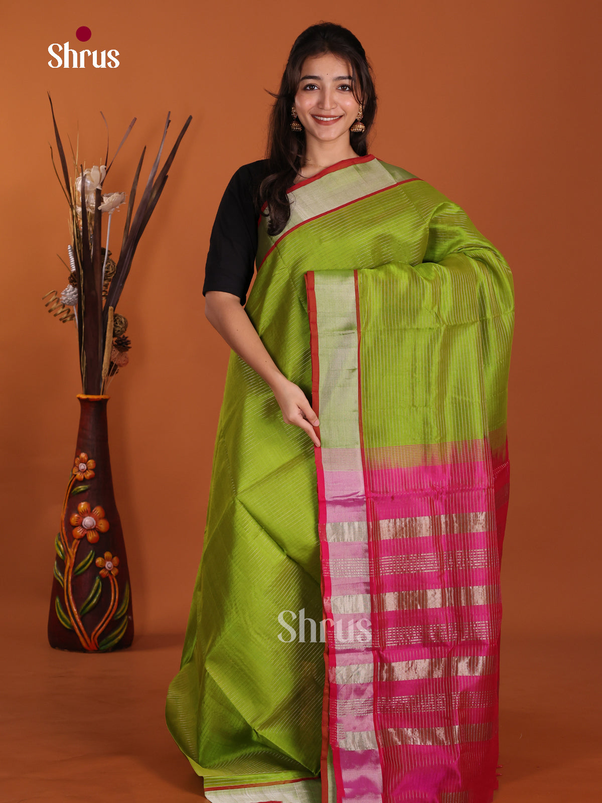 DKS24530 - Silk Cotton Saree