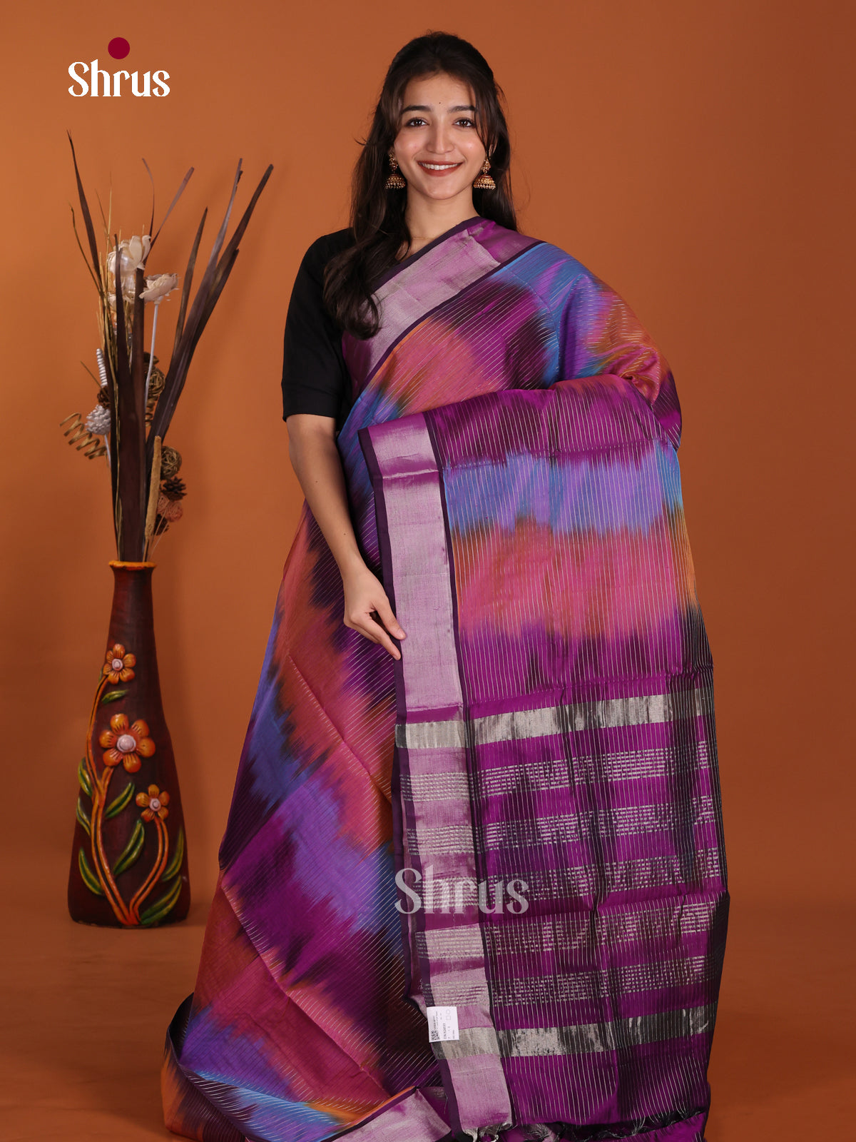 DKS24533 - Silk Cotton Saree