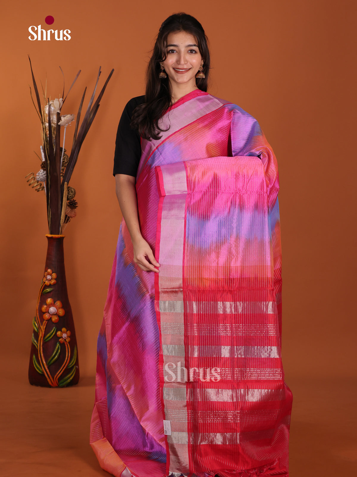 DKS24534 - Silk Cotton Saree