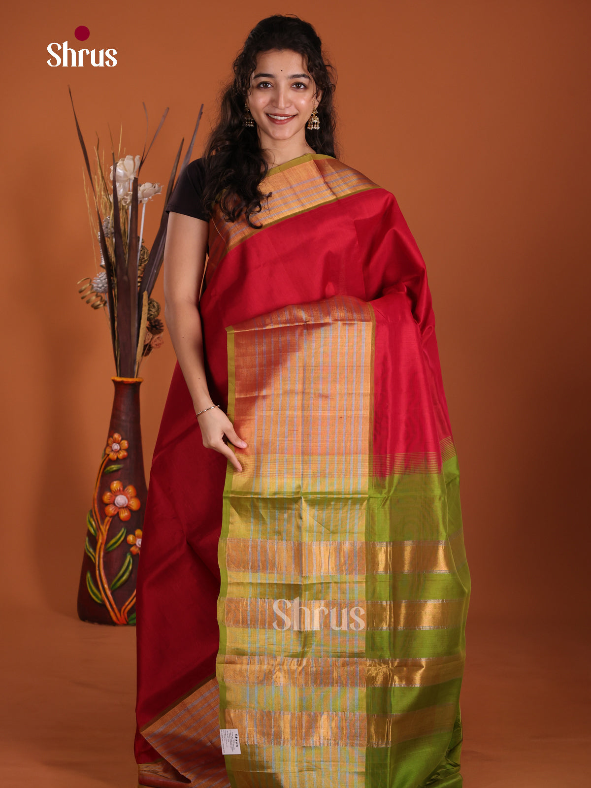DKS24539 - Silk Cotton Saree