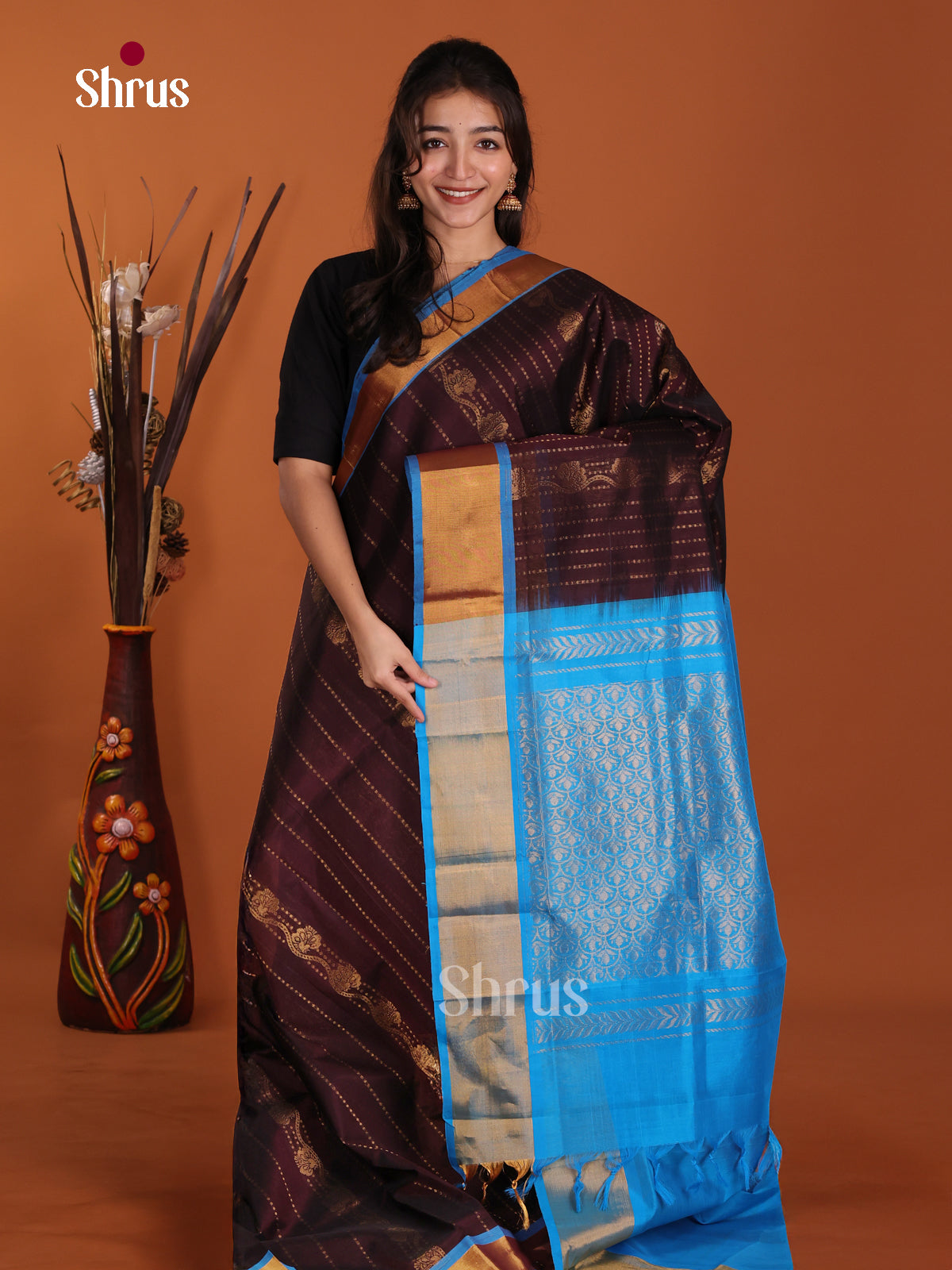 DKS24560 - Silk Cotton Saree