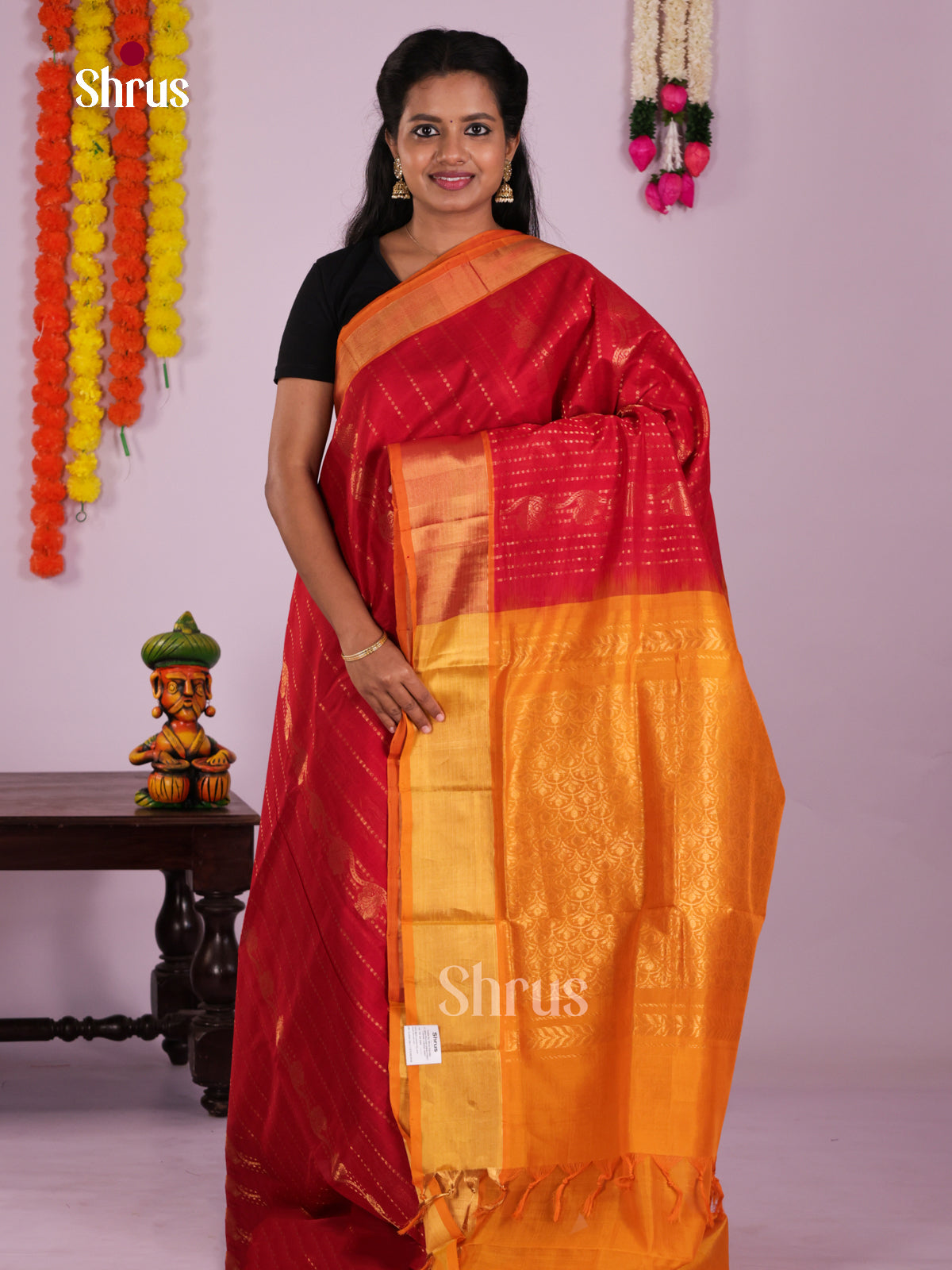 DKS24561 - Silk Cotton Saree