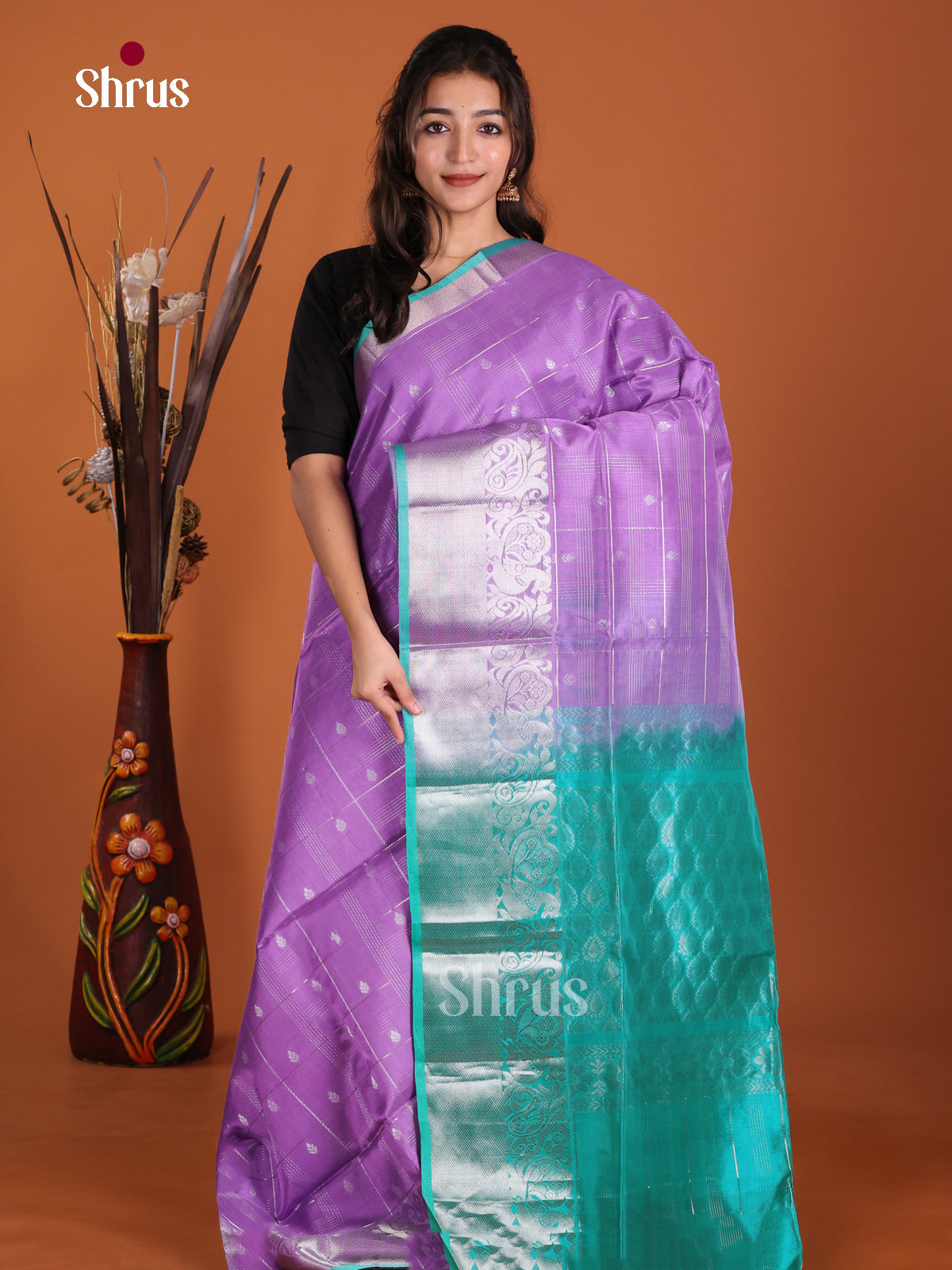 DKS24564 - Silk Cotton Saree