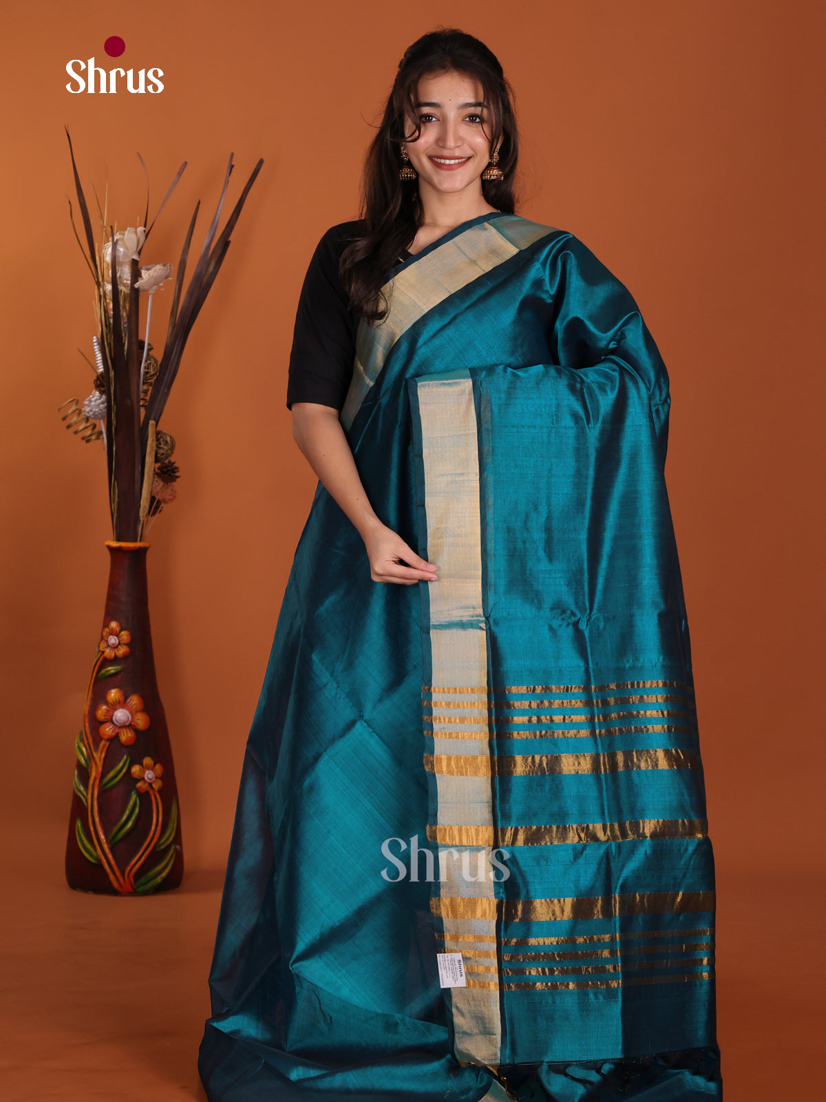 DKS24623 - Silk Cotton Saree