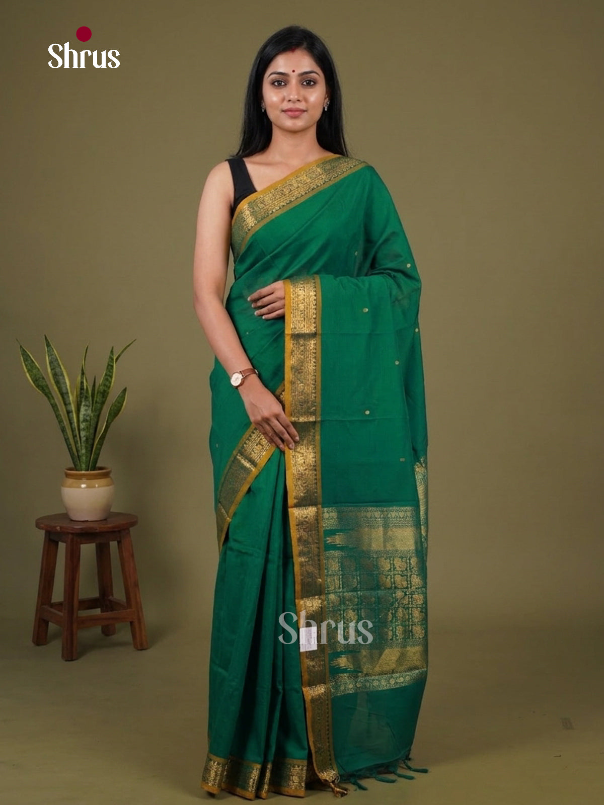 DKS25146 - Kanchi Cotton Saree
