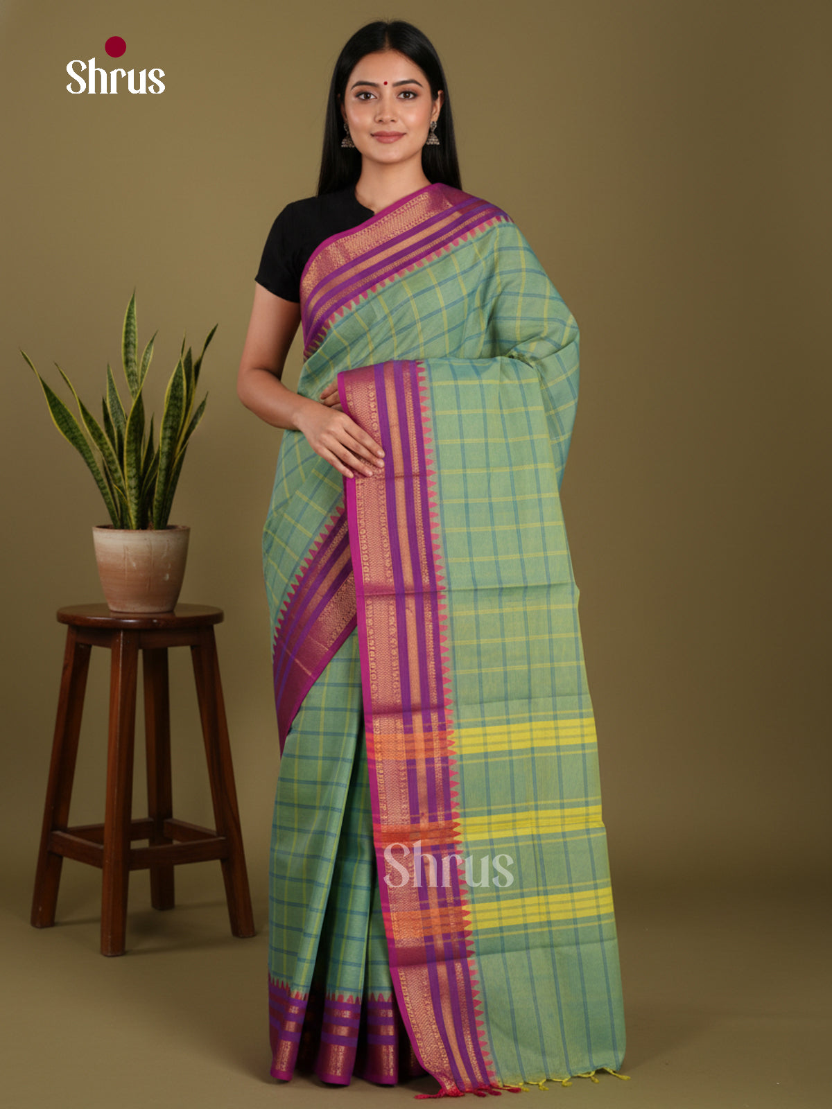 DKS25149 - Chettinad Cotton Saree