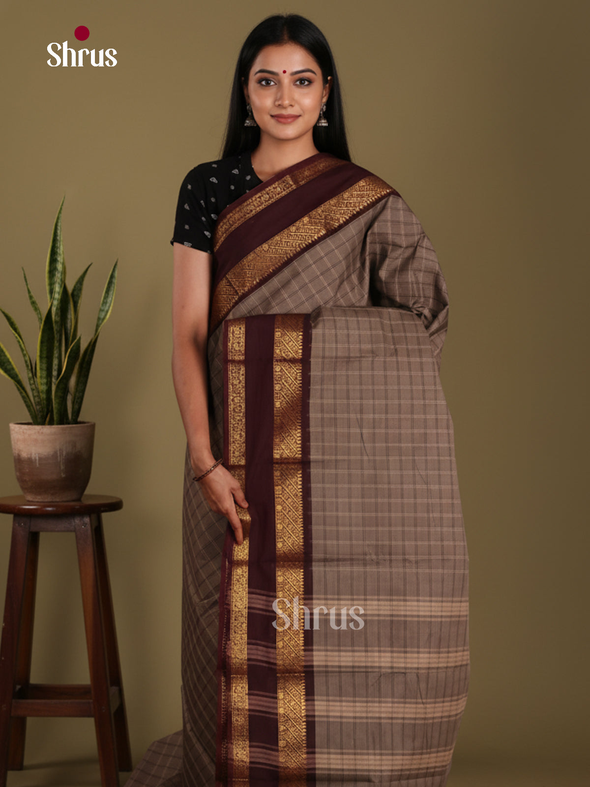 DKS25155 - Chettinad Cotton Saree