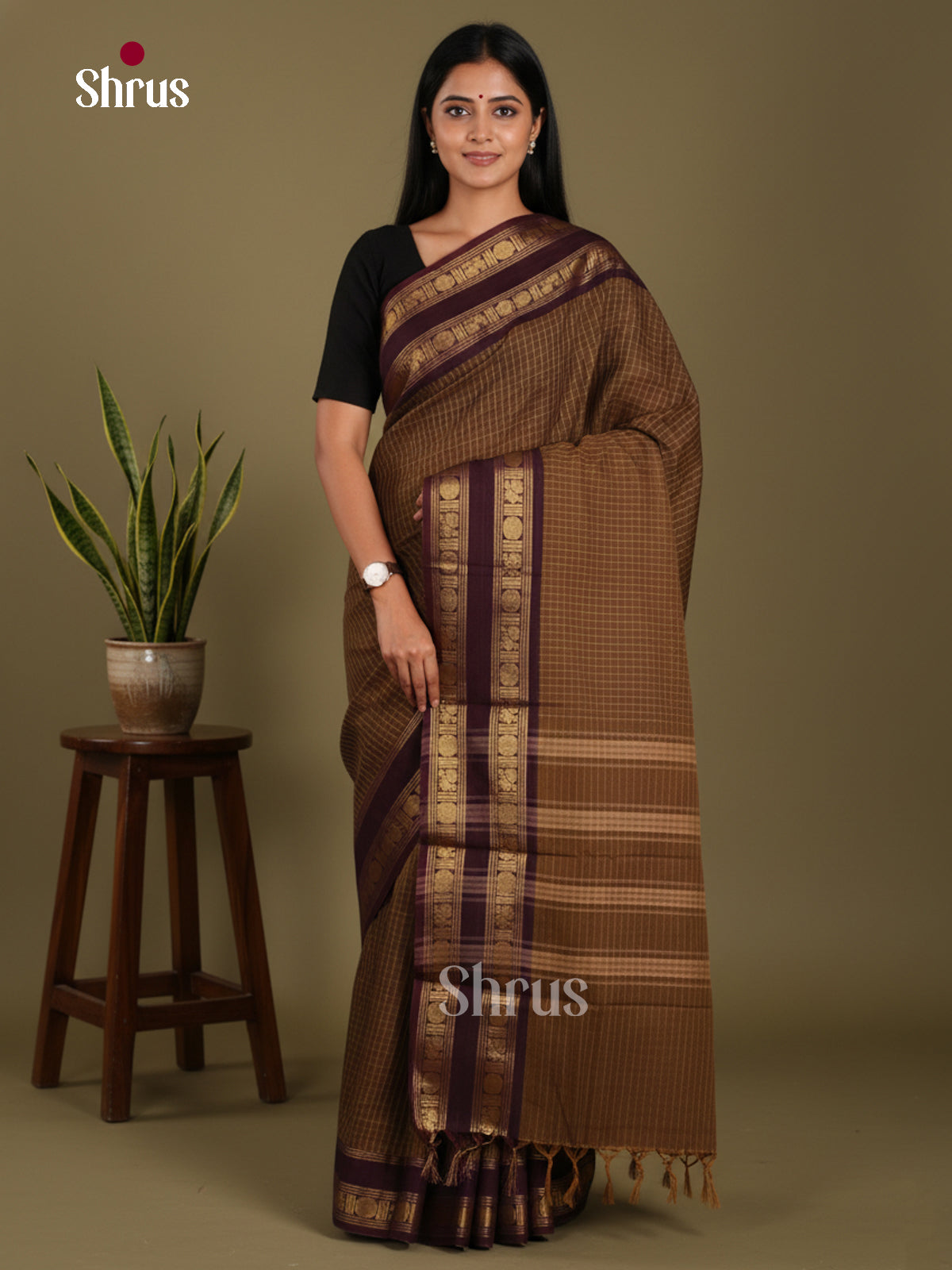 DKS25156 - Chettinad Cotton Saree