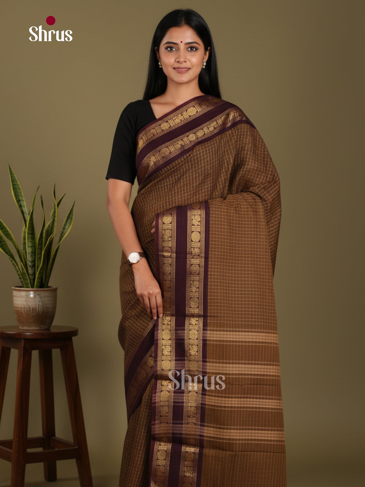 DKS25156 - Chettinad Cotton Saree