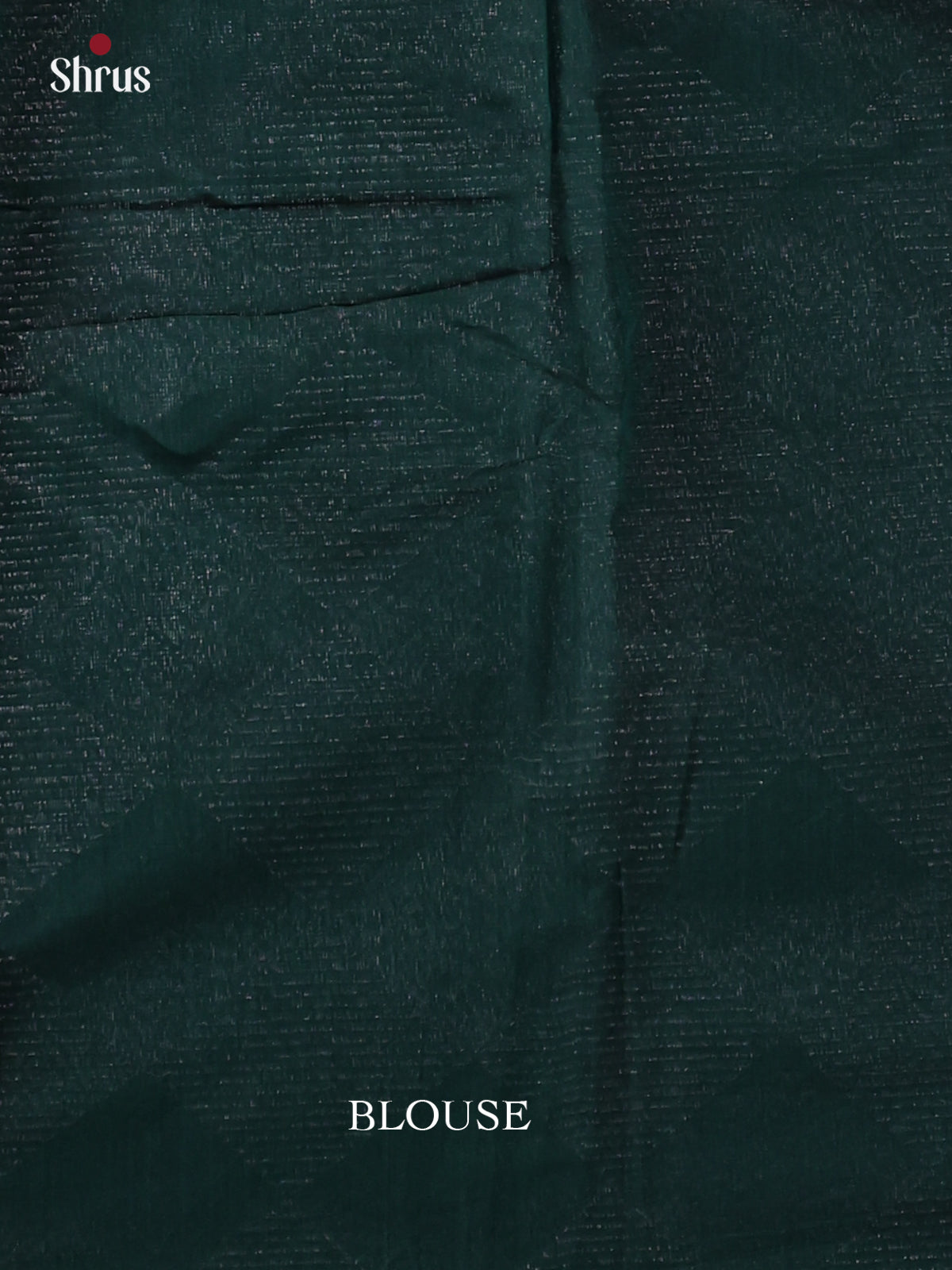 dark green - Semi Silkcotton Saree-DKS25194