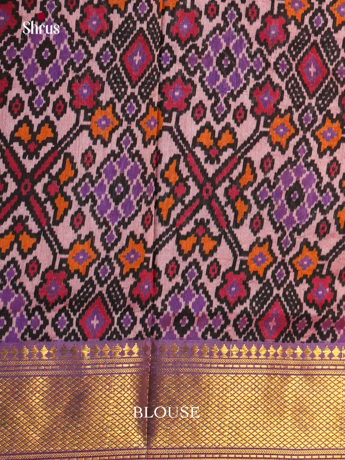 DKS26236 - Semi Patola Saree - Shop on Shrus.com