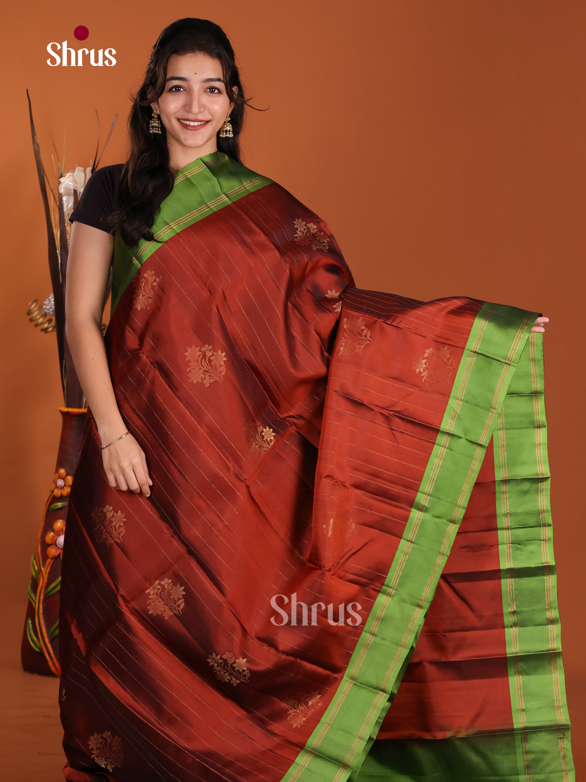 DKS26246 - Softsilk-halfpure Saree - Shop on Shrus.com