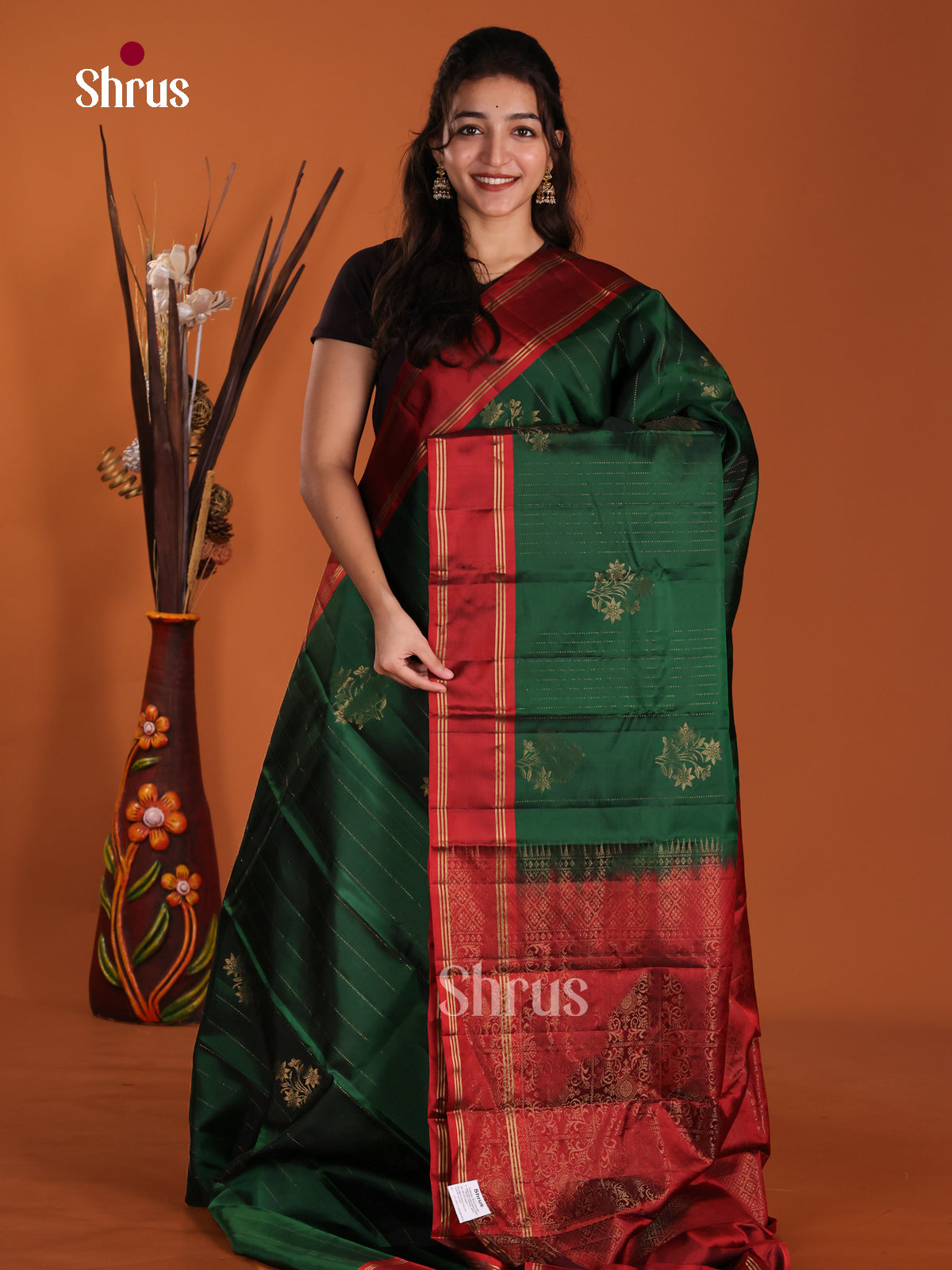 DKS26247 - Softsilk-halfpure Saree - Shop on Shrus.com