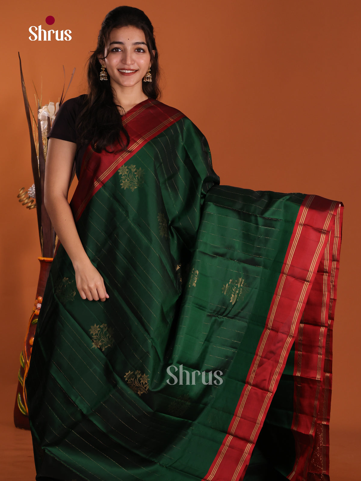 DKS26247 - Softsilk-halfpure Saree - Shop on Shrus.com