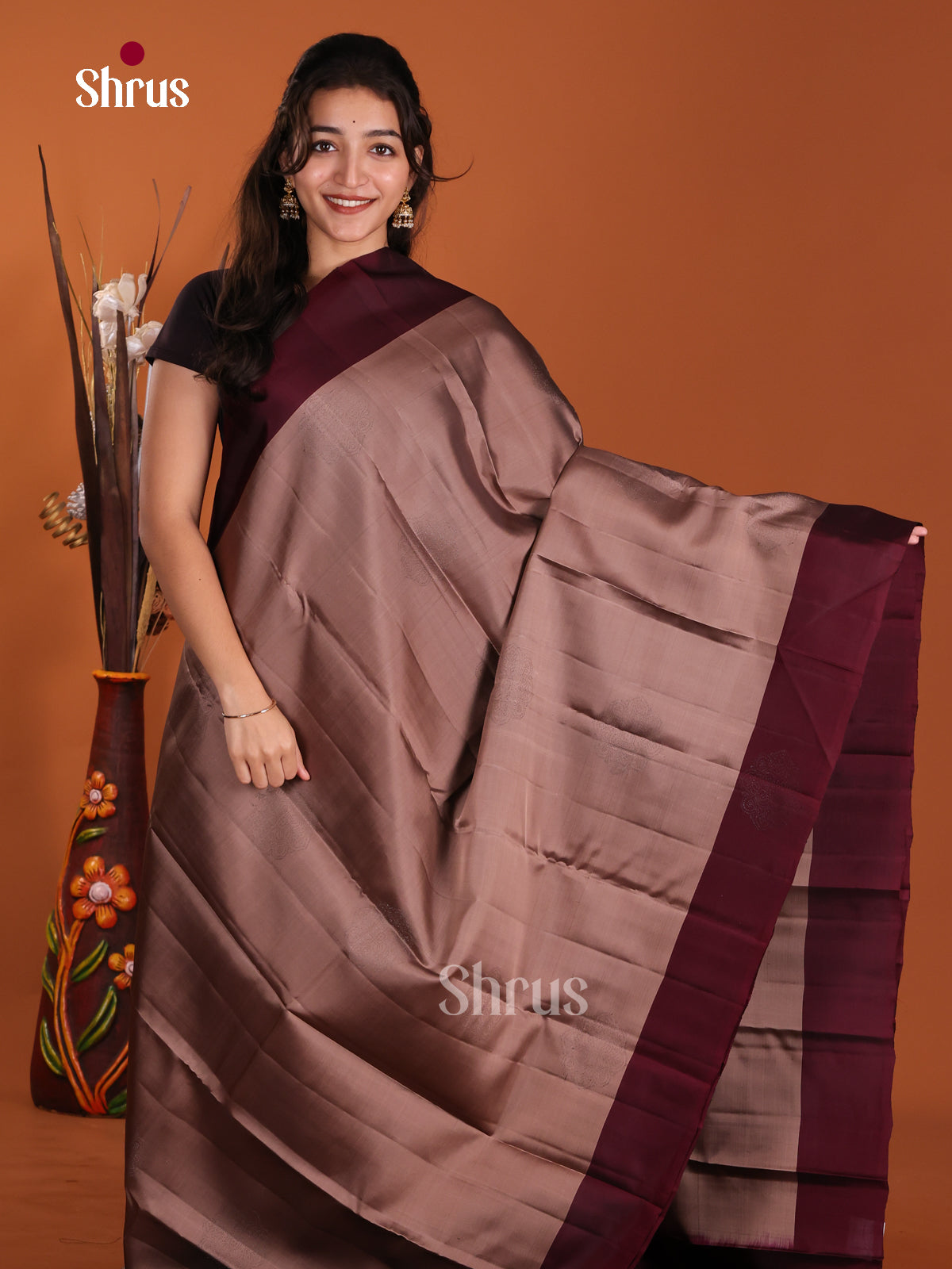 DKS26257 - Softsilk-halfpure Saree - Shop on Shrus.com